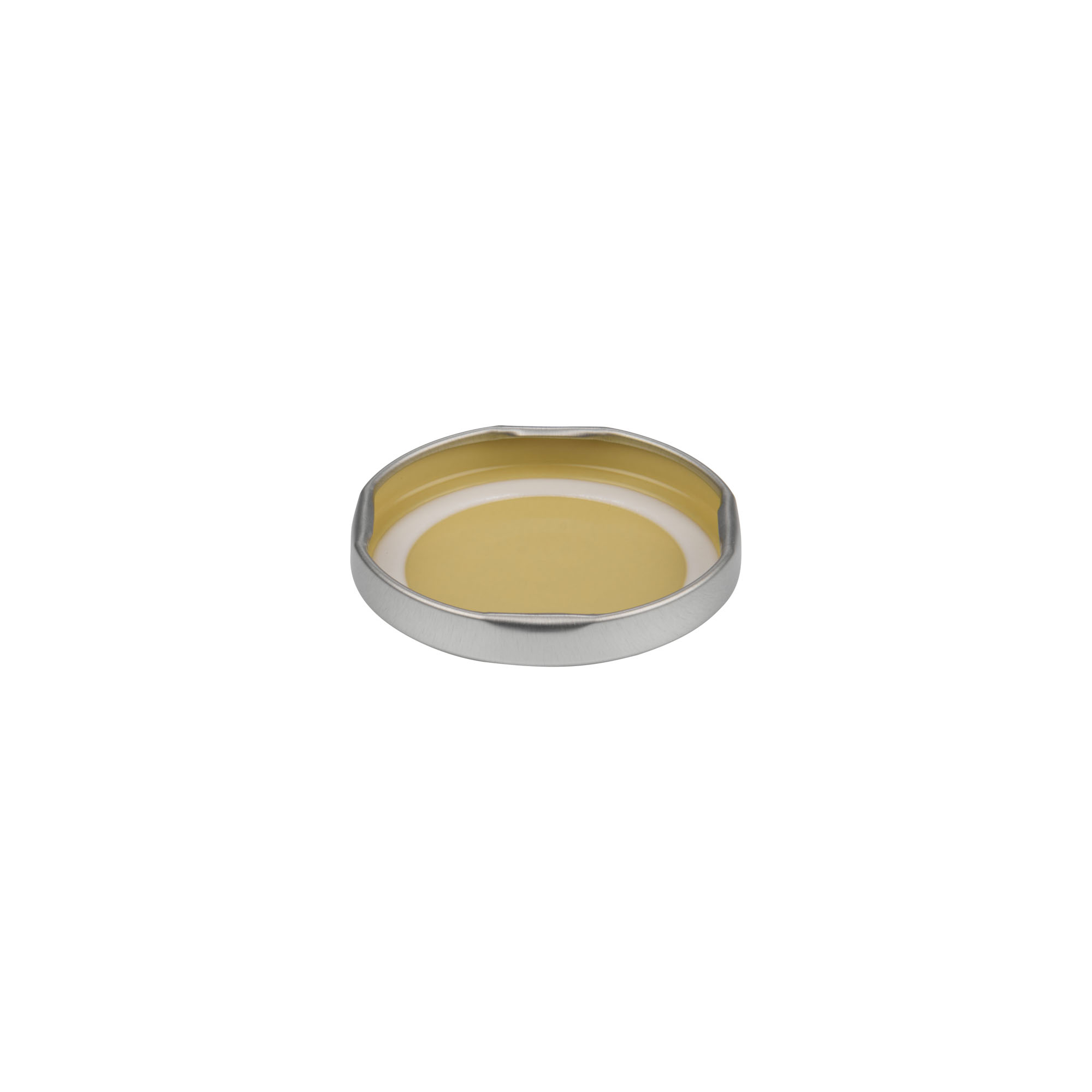 Couvercle Twist-Off, fer blanc, argenté, pour bouchage: TO 53 Couvercle Twist-Off, fer blanc, argenté, pour bouchage: TO 53