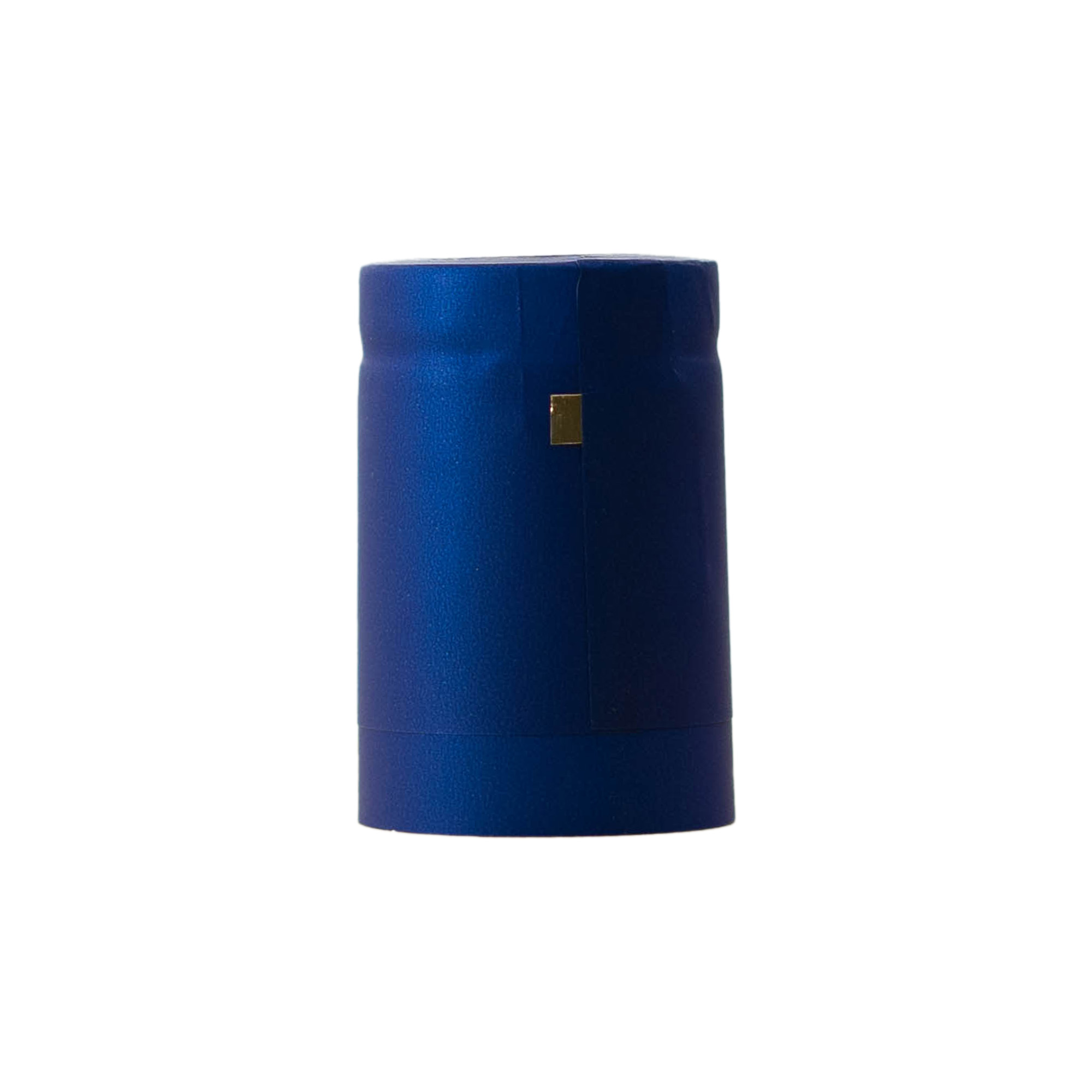 Krimpcapsule 32x41, pvc-kunststof, blauw Krimpcapsule 32x41, pvc-kunststof, blauw