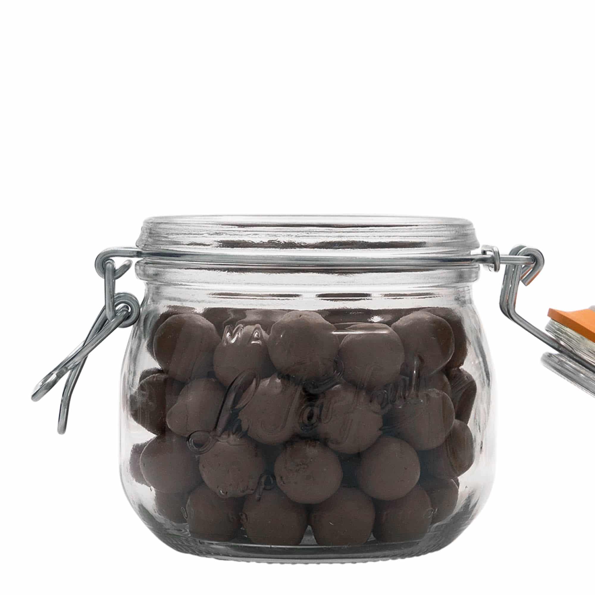 Bocal à fermeture mécanique 500 ml 'Le Parfait Super Bocal', bouchage: bouchon mécanique