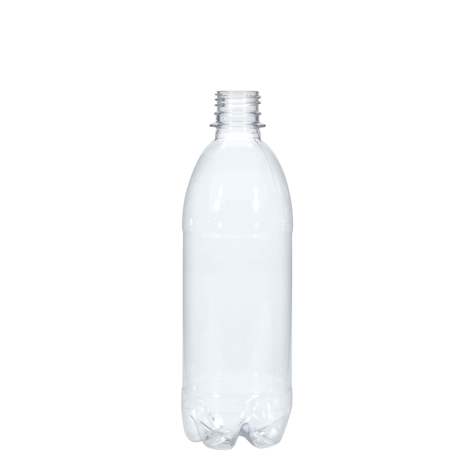 Petfles universeel, 500 ml, kunststof, monding: PCO28