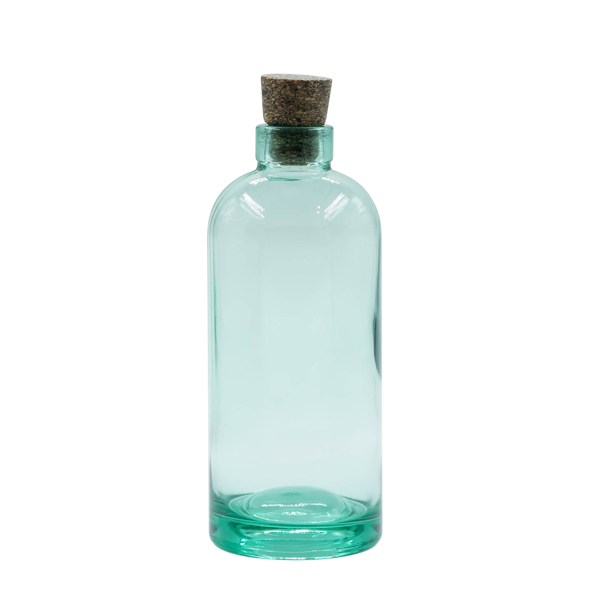 Glazen fles 'Farm', 500 ml, monding: kurk Glazen fles 'Farm', 500 ml, monding: kurk
