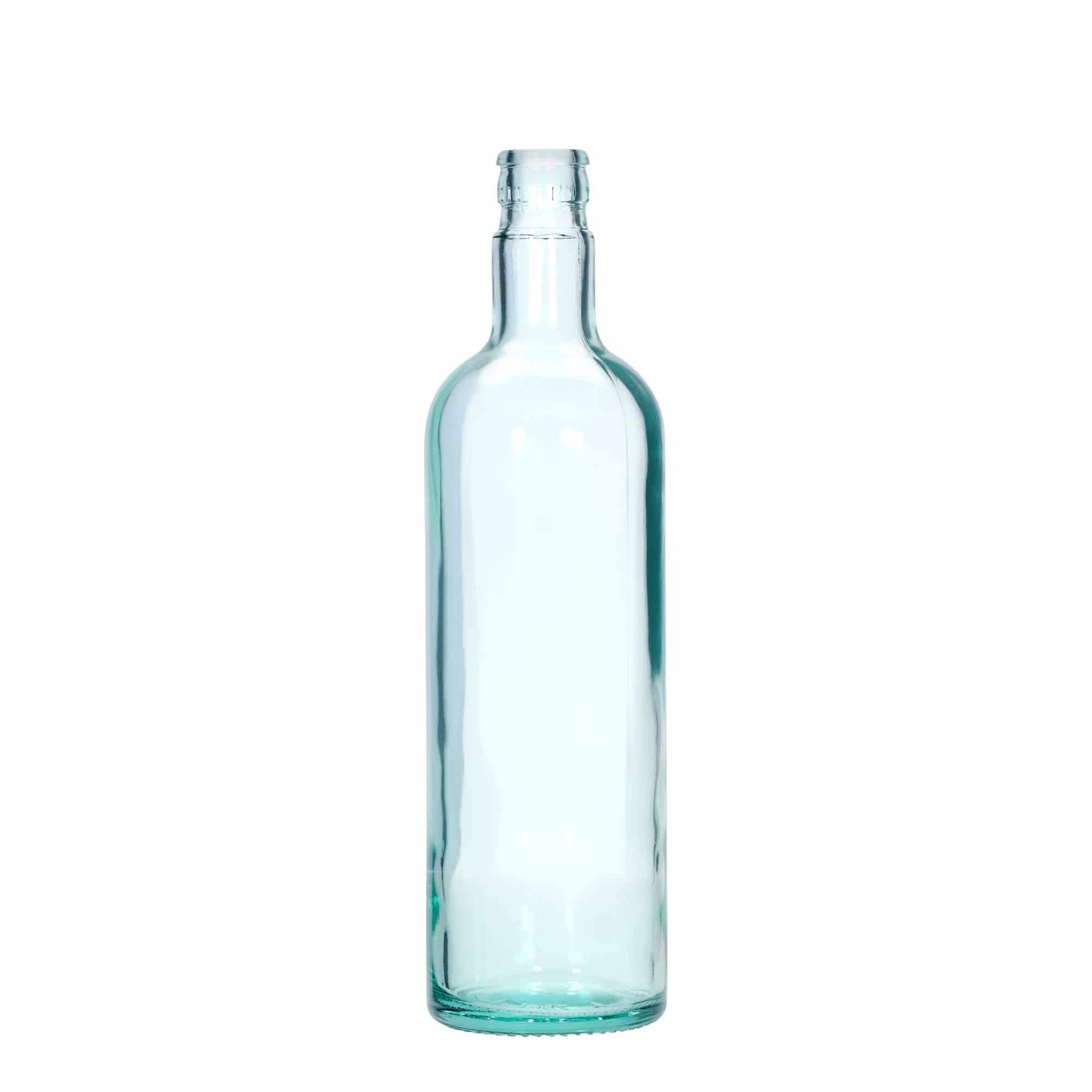 Bouteille de vinaigre / d’huile 750 ml 'Willy New', verre, vert clair, bouchage: DOP