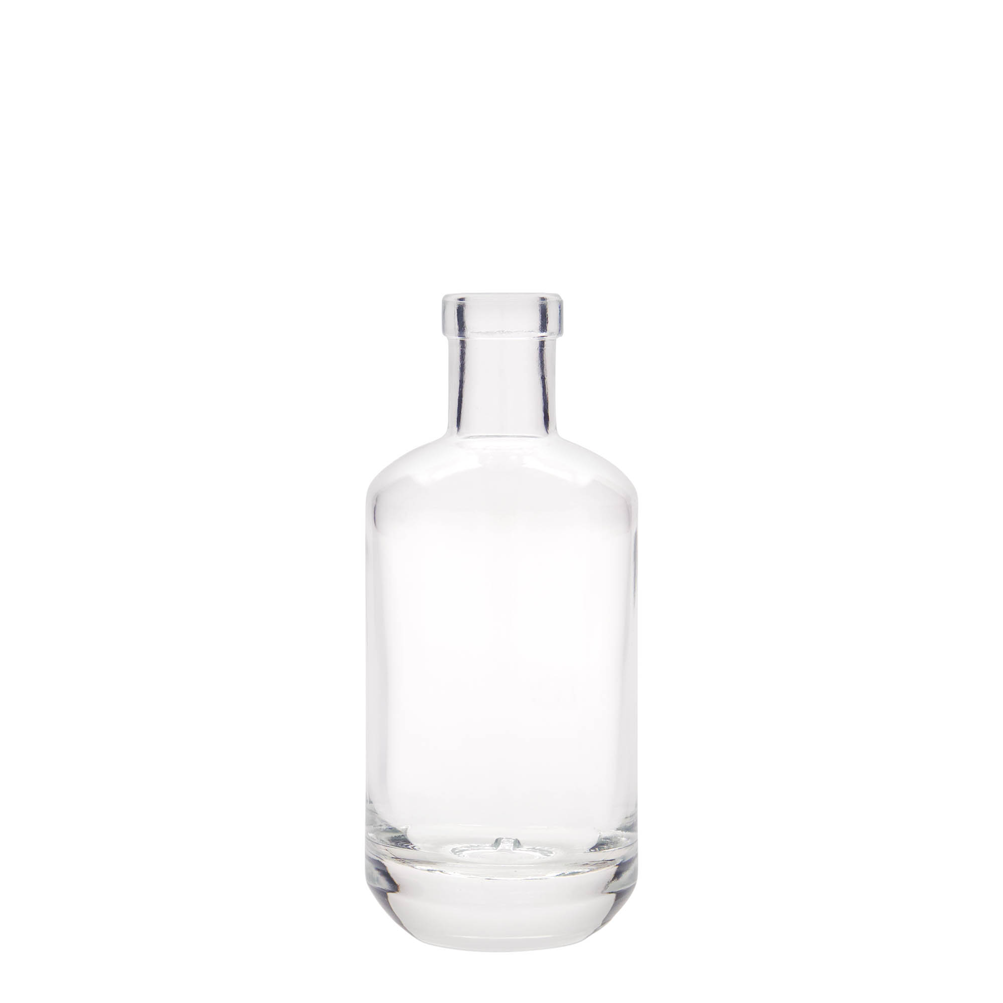 Glazen fles 'Vienna', 200 ml, monding: kurk