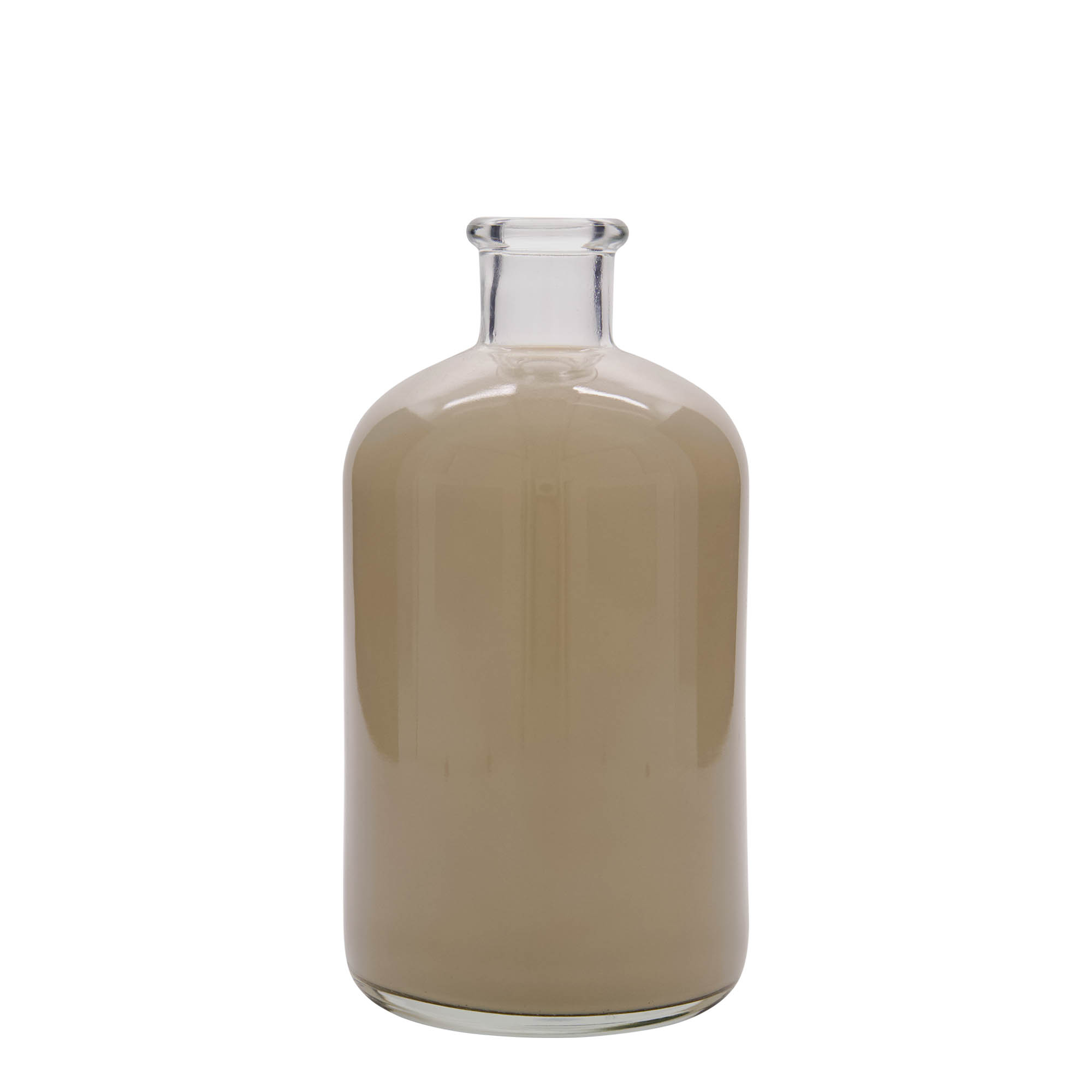 Bouteille en verre apothicaire 1 000 ml, bouchage: bouchon Bouteille en verre apothicaire 1 000 ml, bouchage: bouchon