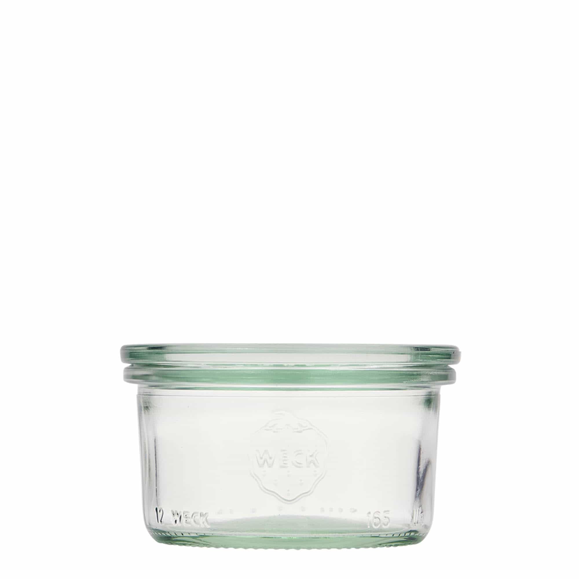 Verrine WECK 165 ml, bouchage: bords arrondis
