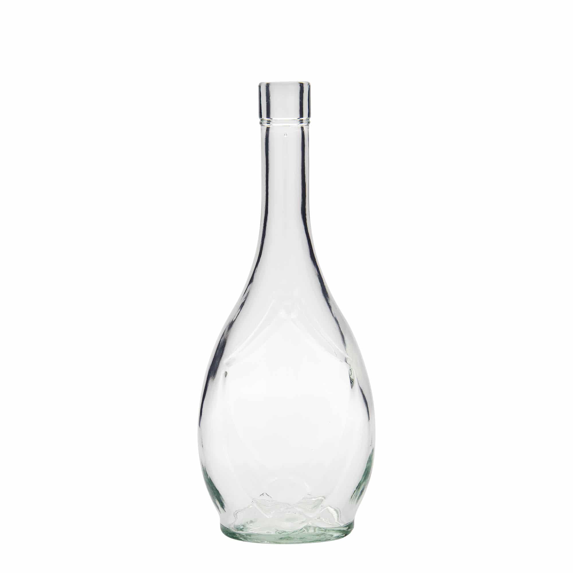 Bouteille en verre 500 ml 'Saragossa', ovale, bouchage: bouchon Bouteille en verre 500 ml 'Saragossa', ovale, bouchage: bouchon