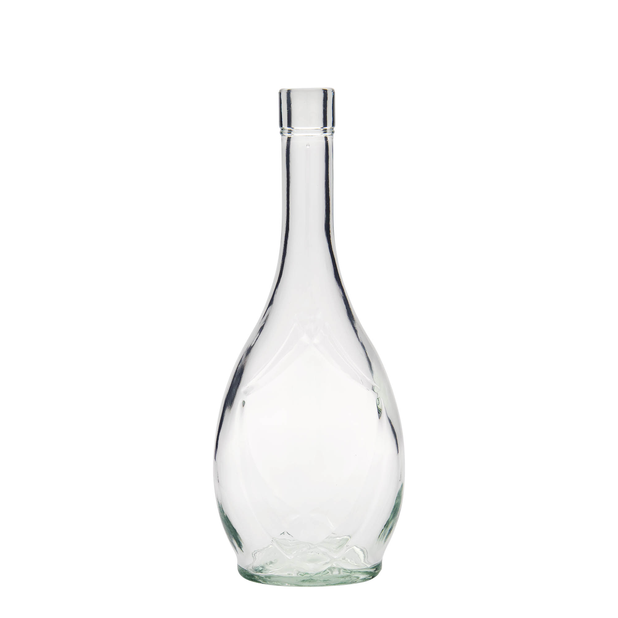Bouteille en verre 500 ml 'Saragossa', ovale, bouchage: bouchon Bouteille en verre 500 ml 'Saragossa', ovale, bouchage: bouchon
