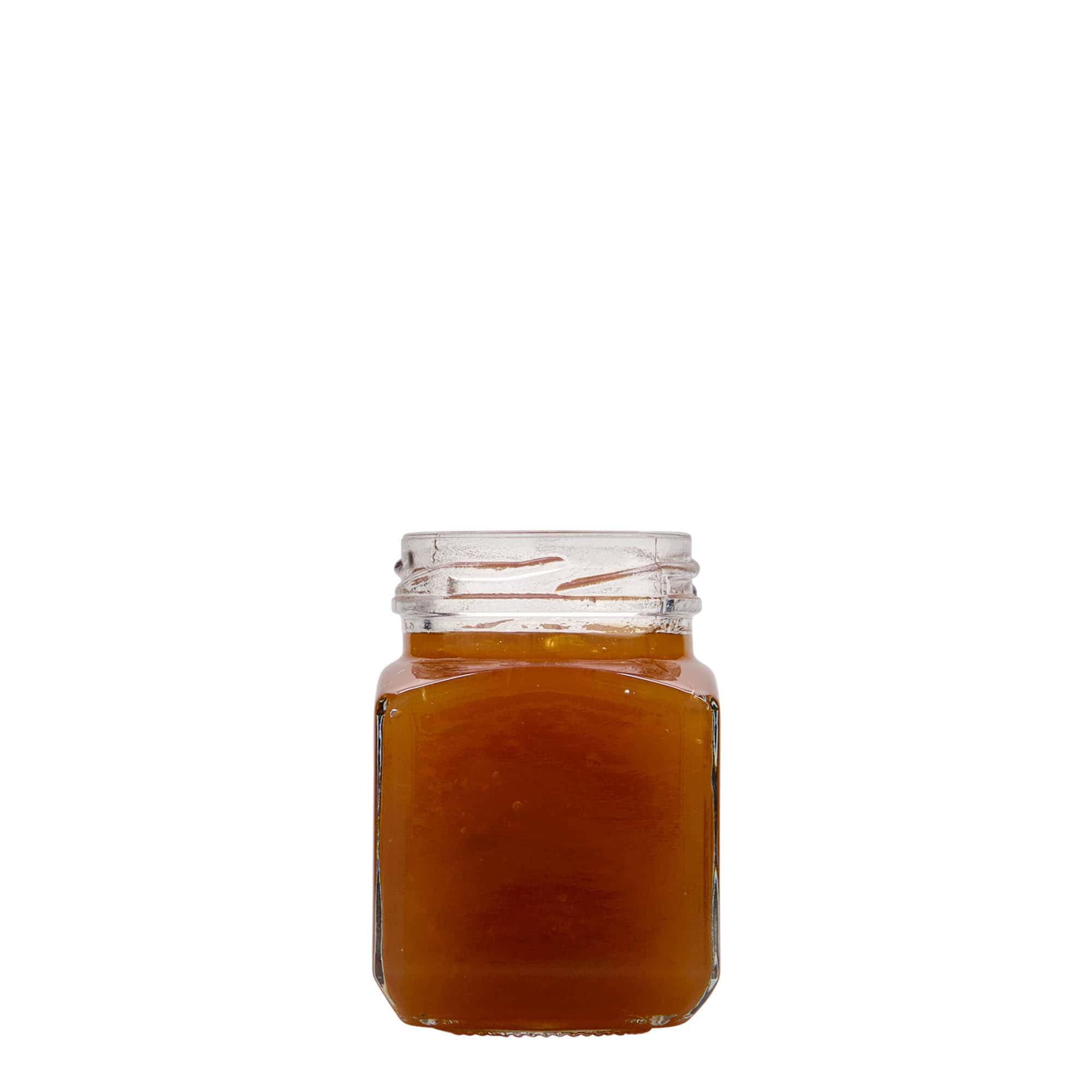 Bocal carré 106 ml, bouchage: Twist-Off (TO 48)