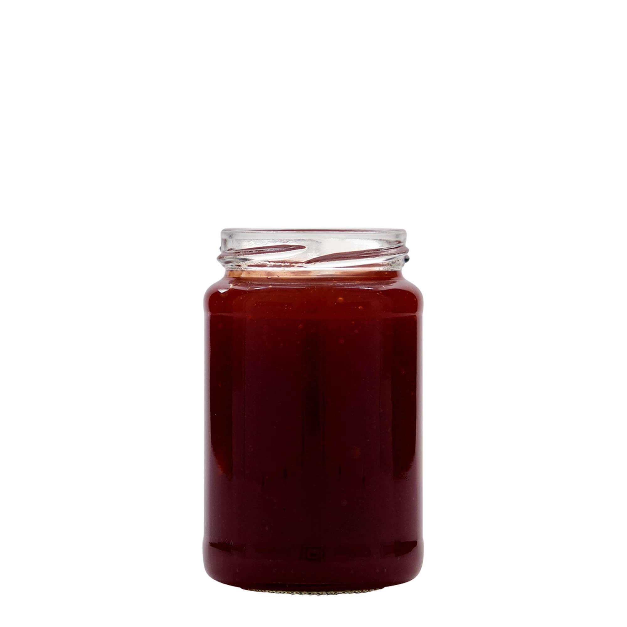 Hoge ronde pot, 225 ml, monding: twist-off (TO 58)