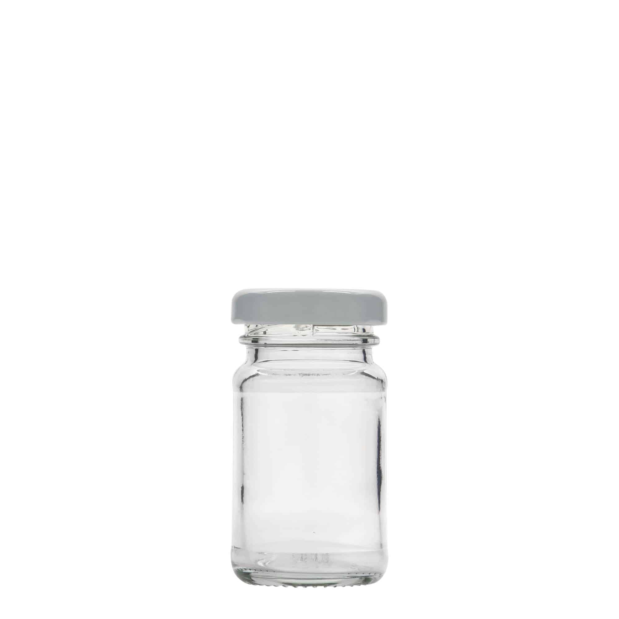 Bocal cylindrique haut 67 ml, bouchage: Twist-Off (TO 38)