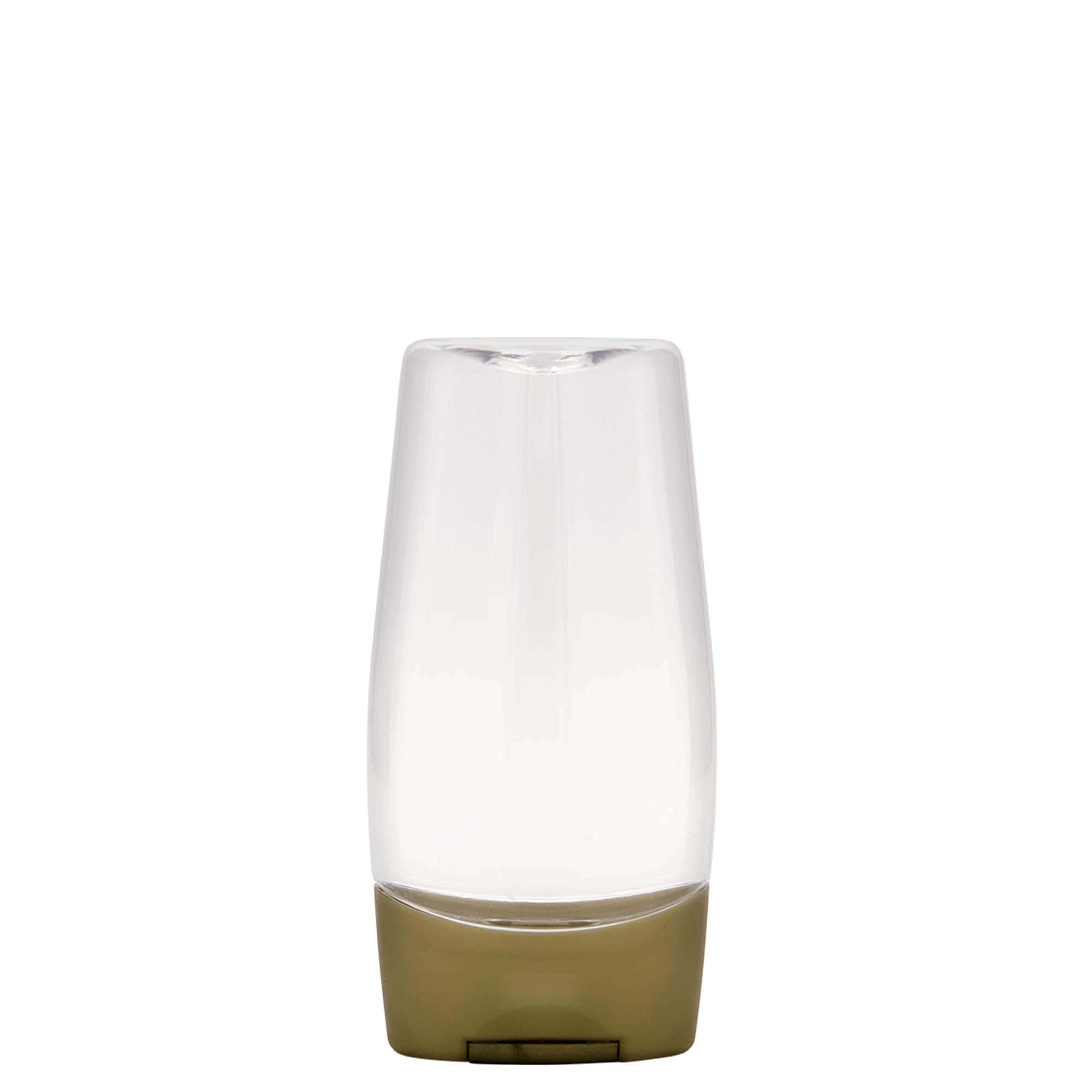 Bouteille en PET 200 ml 'Squeeze', ovale, plastique