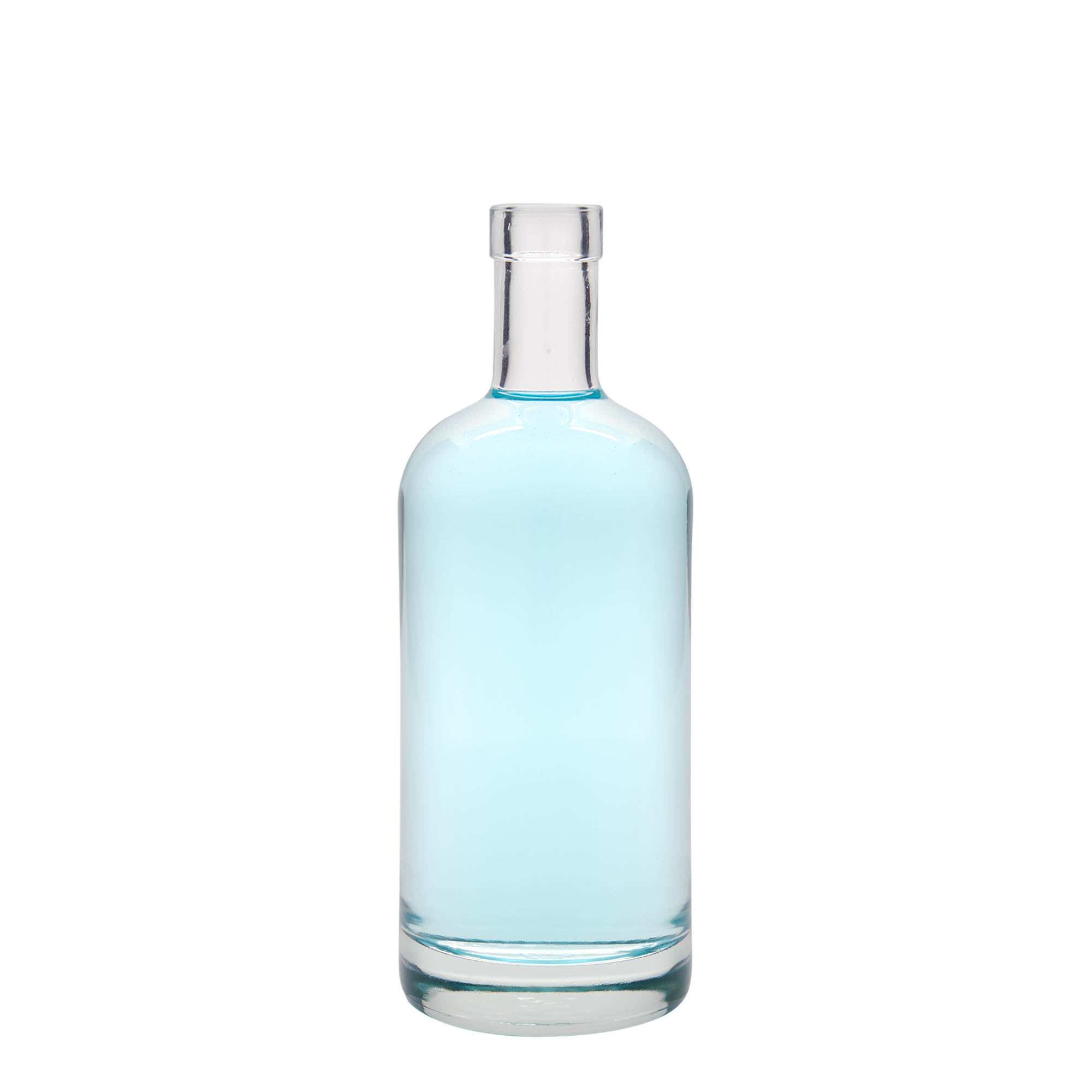 Glazen fles 'Linea Uno', 500 ml, monding: kurk