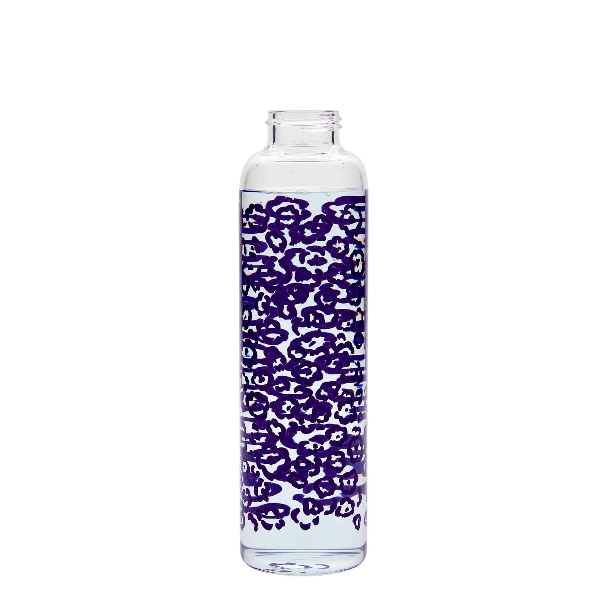 Gourde 500 ml 'Perseus', motif : fleurs lilas, bouchage: Bougage à vis Gourde 500 ml 'Perseus', motif : fleurs lilas, bouchage: Bougage à vis