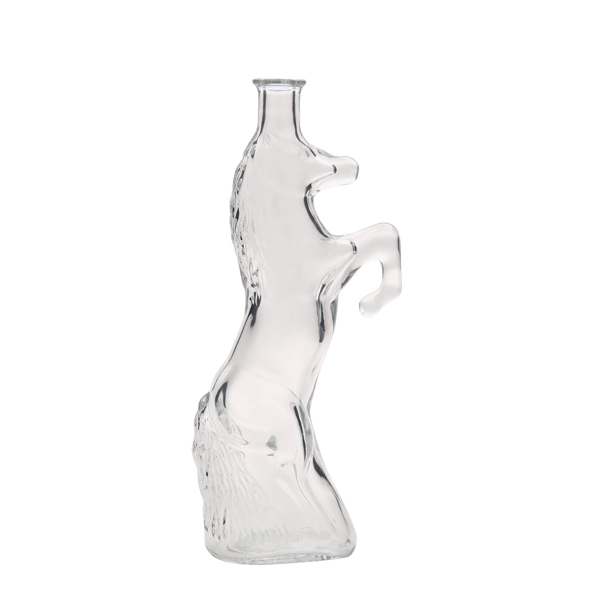 Glazen fles 'Wild Horse', 350 ml, monding: kurk Glazen fles 'Wild Horse', 350 ml, monding: kurk