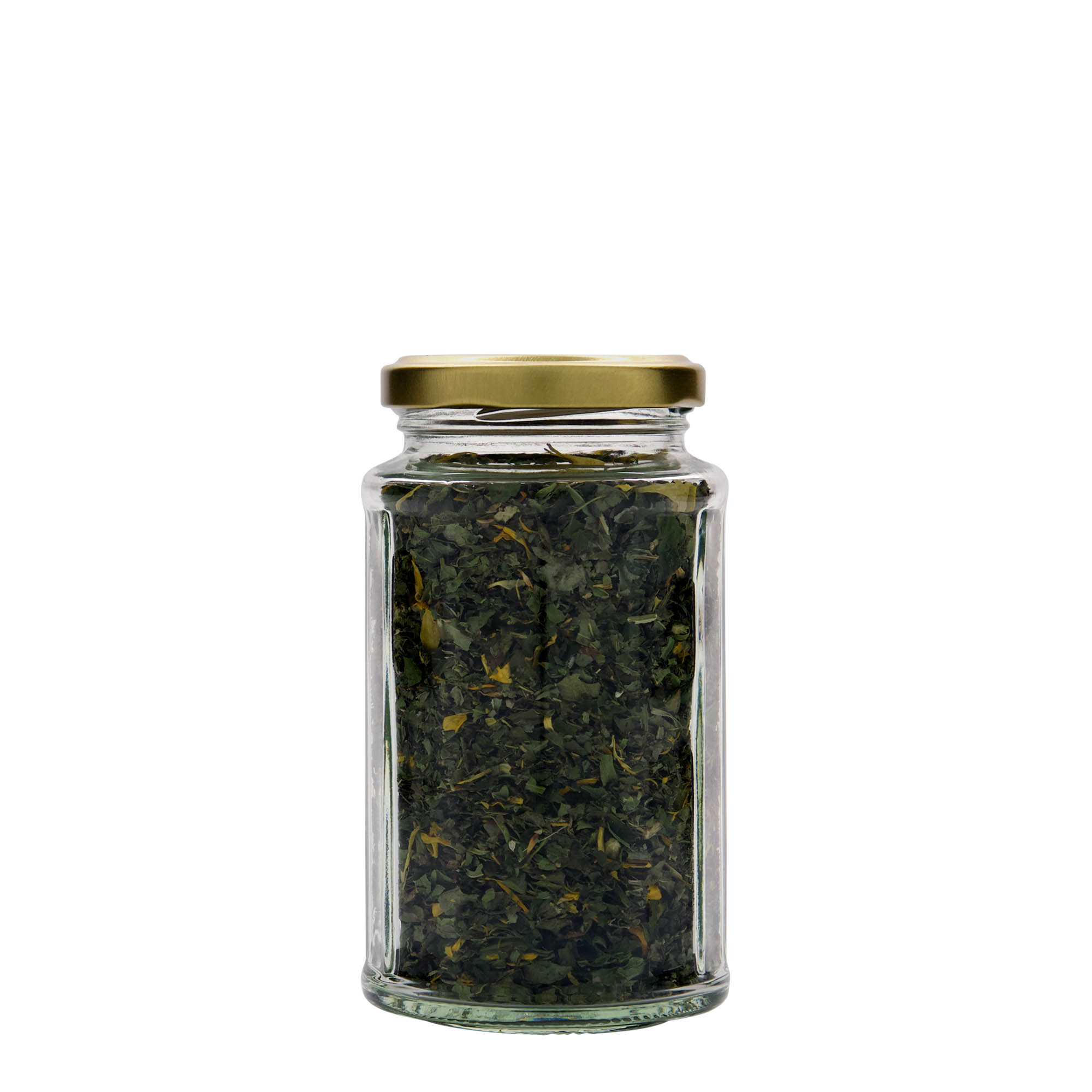 Polygonale pot, 288 ml, twaalfhoekig, monding: twist-off (TO 58) Polygonale pot, 288 ml, twaalfhoekig, monding: twist-off (TO 58)