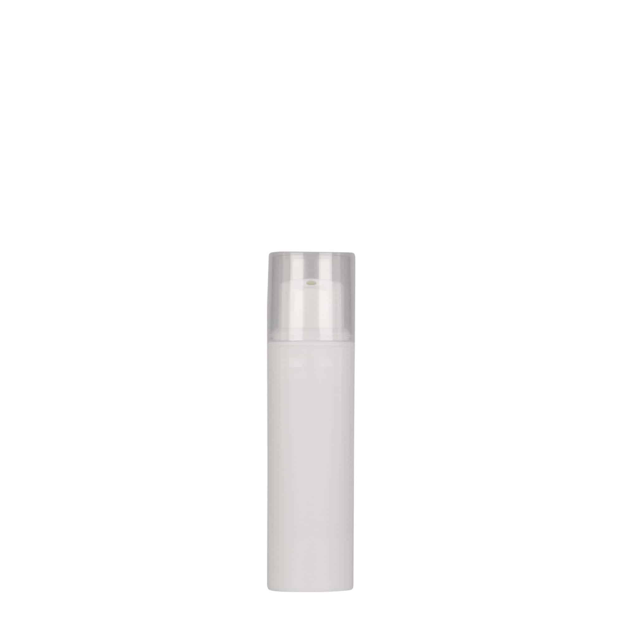 Flacon airless 10 ml 'Nano', plastique PP, blanc