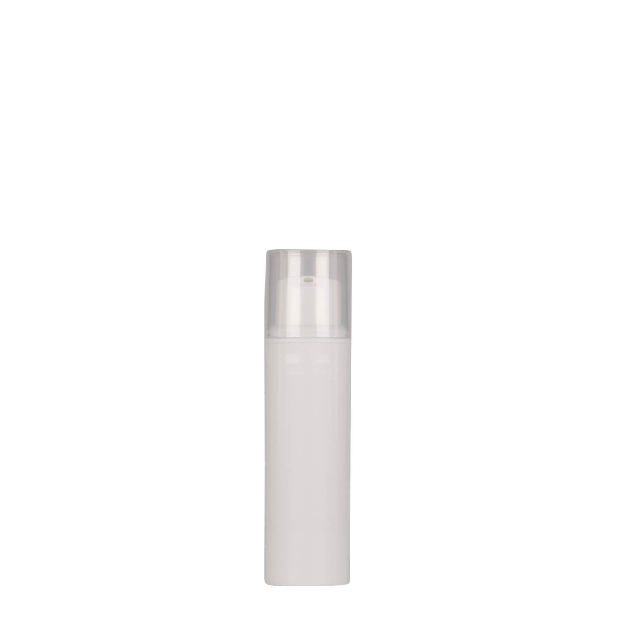 Flacon airless 10 ml 'Nano', plastique PP, blanc Flacon airless 10 ml 'Nano', plastique PP, blanc