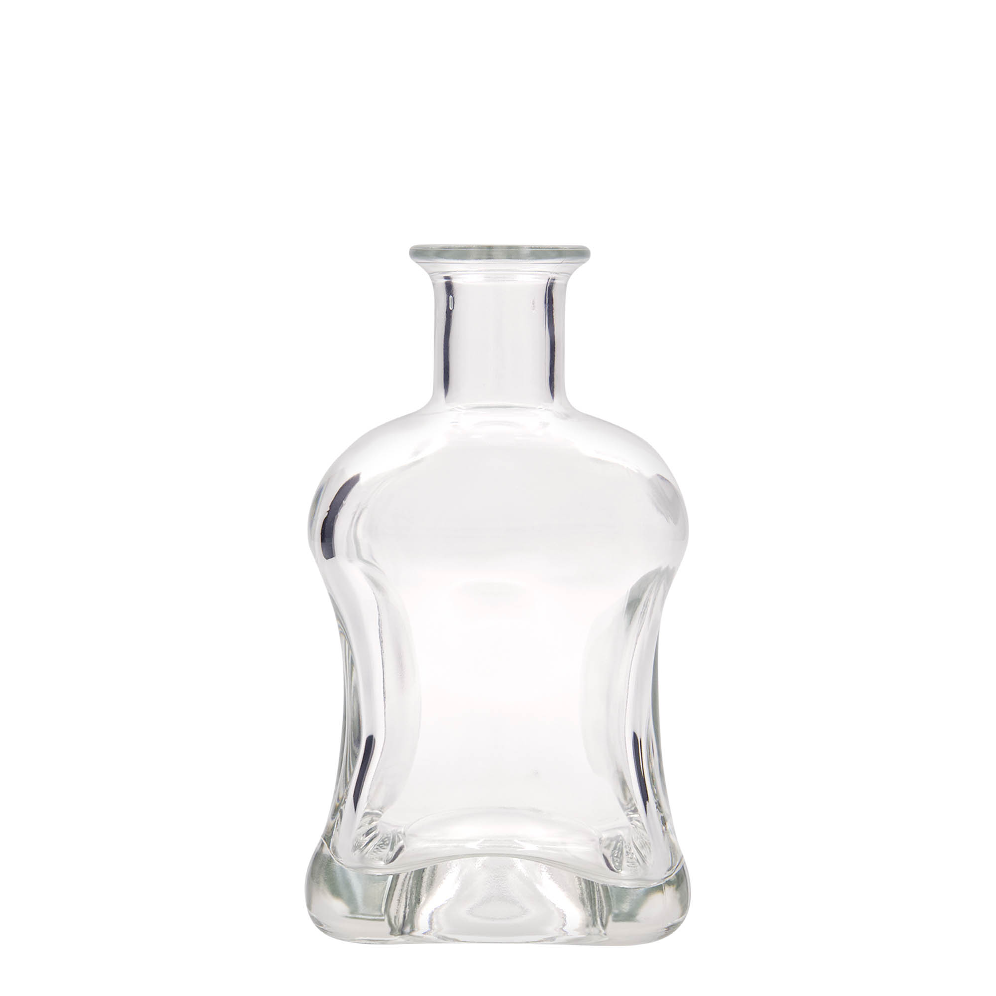 Bouteille en verre 500 ml 'Dublin', carrée, bouchage: bouchon Bouteille en verre 500 ml 'Dublin', carrée, bouchage: bouchon