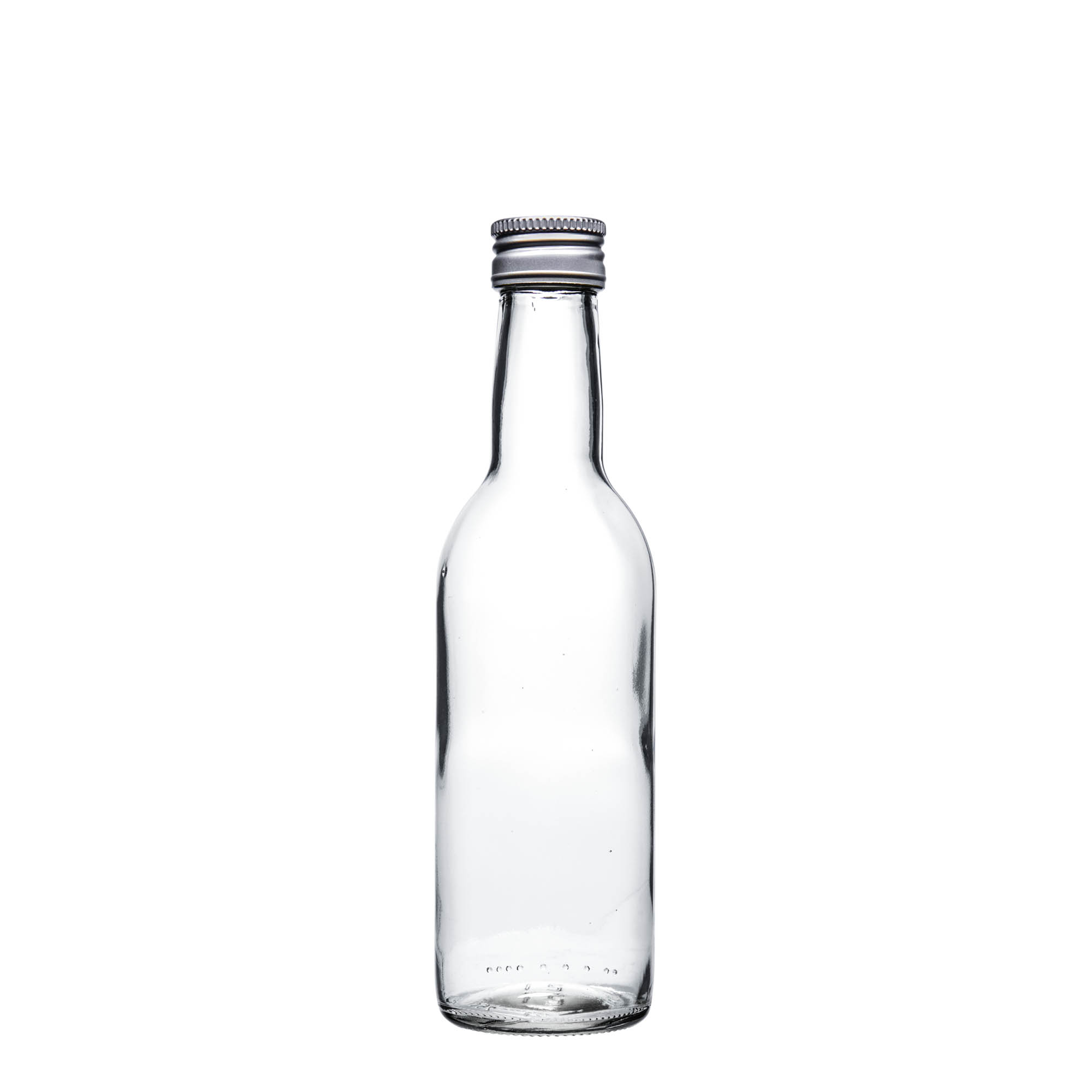 Glazen fles 'Bordeaux', 250 ml, monding: PP 28 Glazen fles 'Bordeaux', 250 ml, monding: PP 28