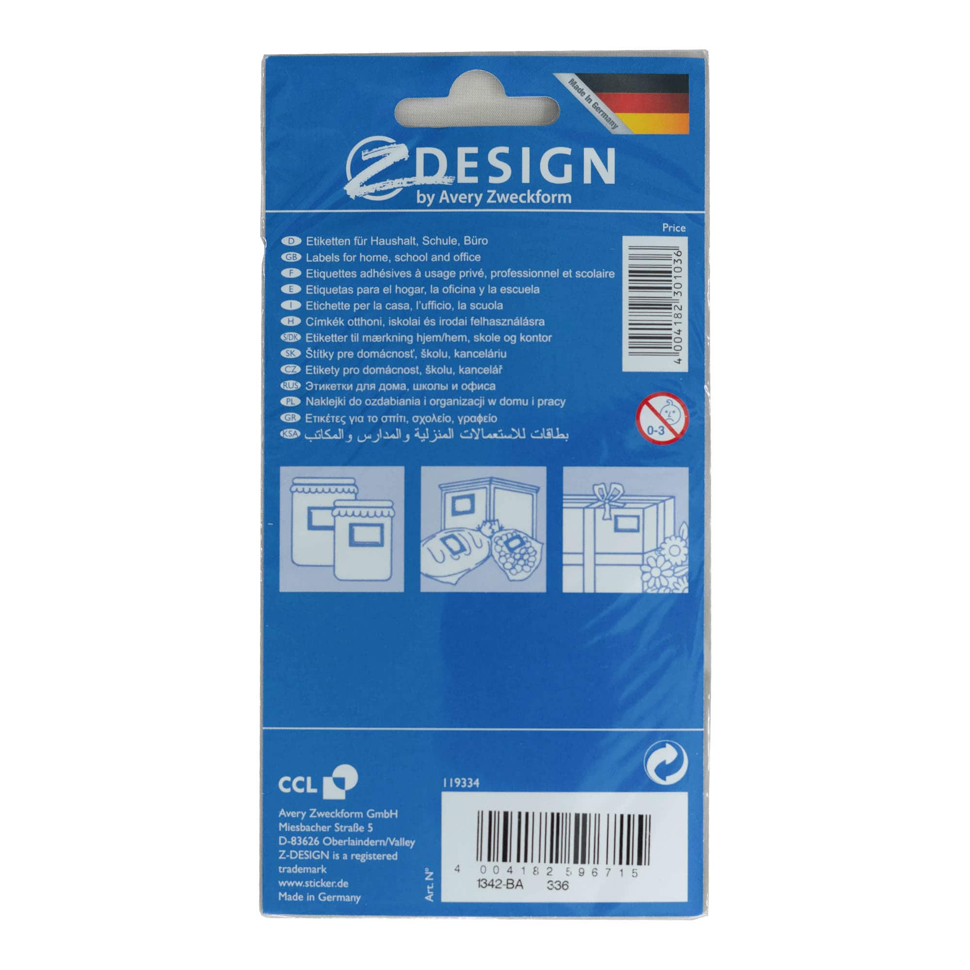 Étiquettes usage spécial 'Cadre de fruits', rectangulaire, papier, multicolore Étiquettes usage spécial 'Cadre de fruits', rectangulaire, papier, multicolore