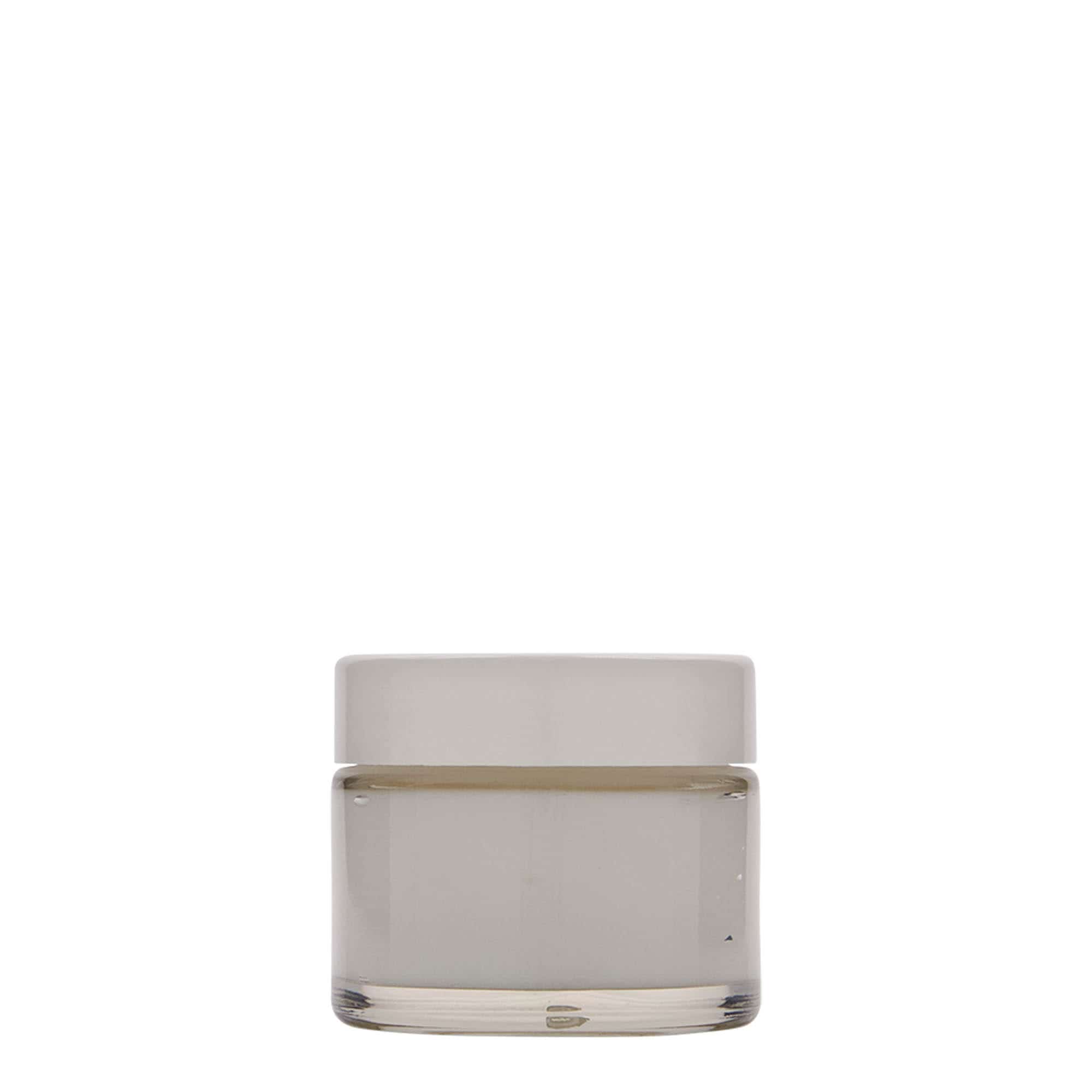 Pot 50 ml 'Beauty', verre, bouchage: Bougage à vis Pot 50 ml 'Beauty', verre, bouchage: Bougage à vis