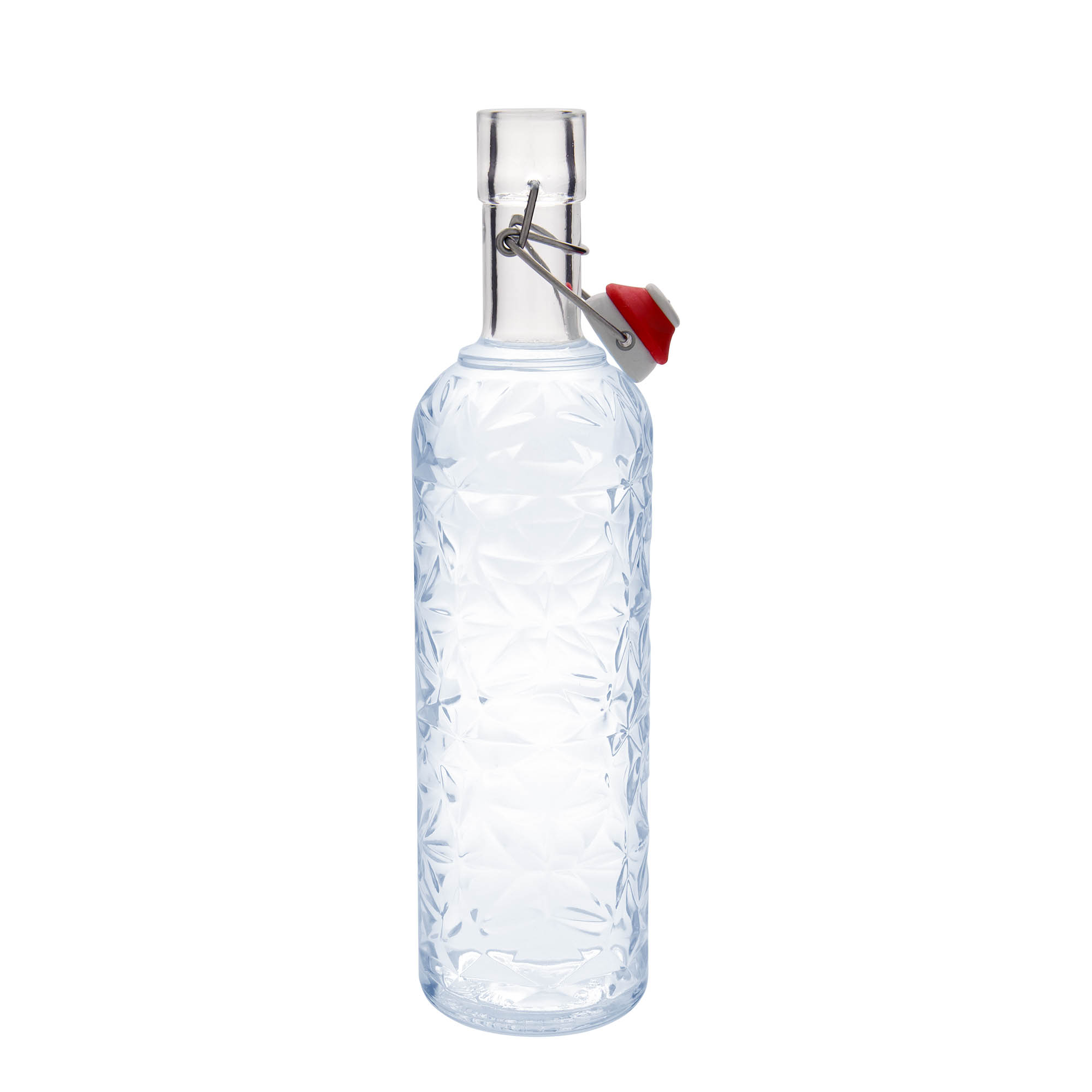 Glazen fles 'Oriente', 1000 ml, monding: beugelsluiting Glazen fles 'Oriente', 1000 ml, monding: beugelsluiting