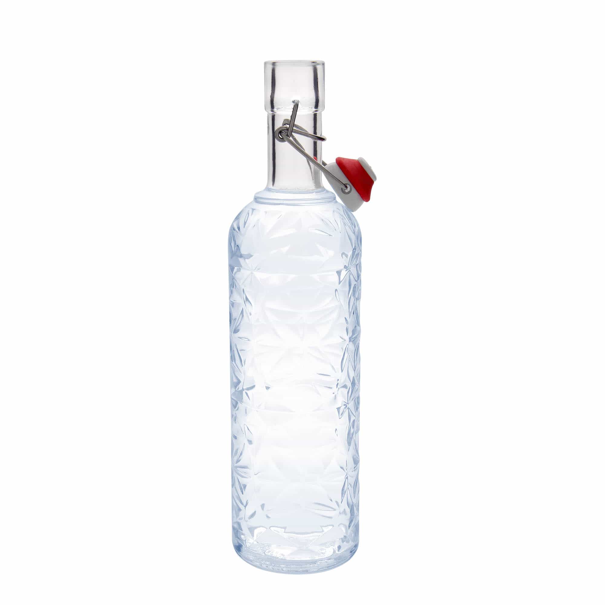 Glazen fles 'Oriente', 1000 ml, monding: beugelsluiting Glazen fles 'Oriente', 1000 ml, monding: beugelsluiting