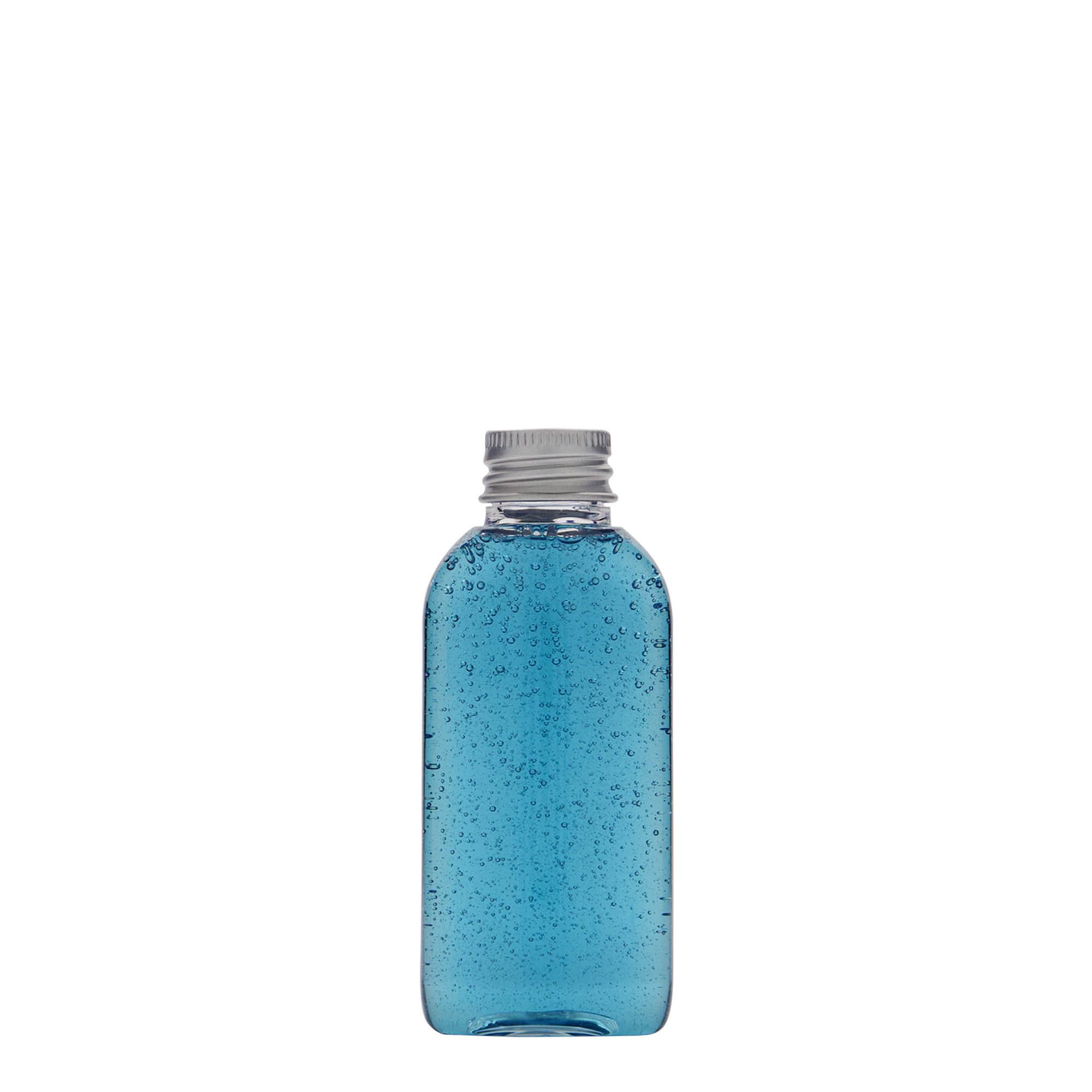 Bouteille en PET 50 ml 'Iris', ovale, plastique, bouchage: 20/410