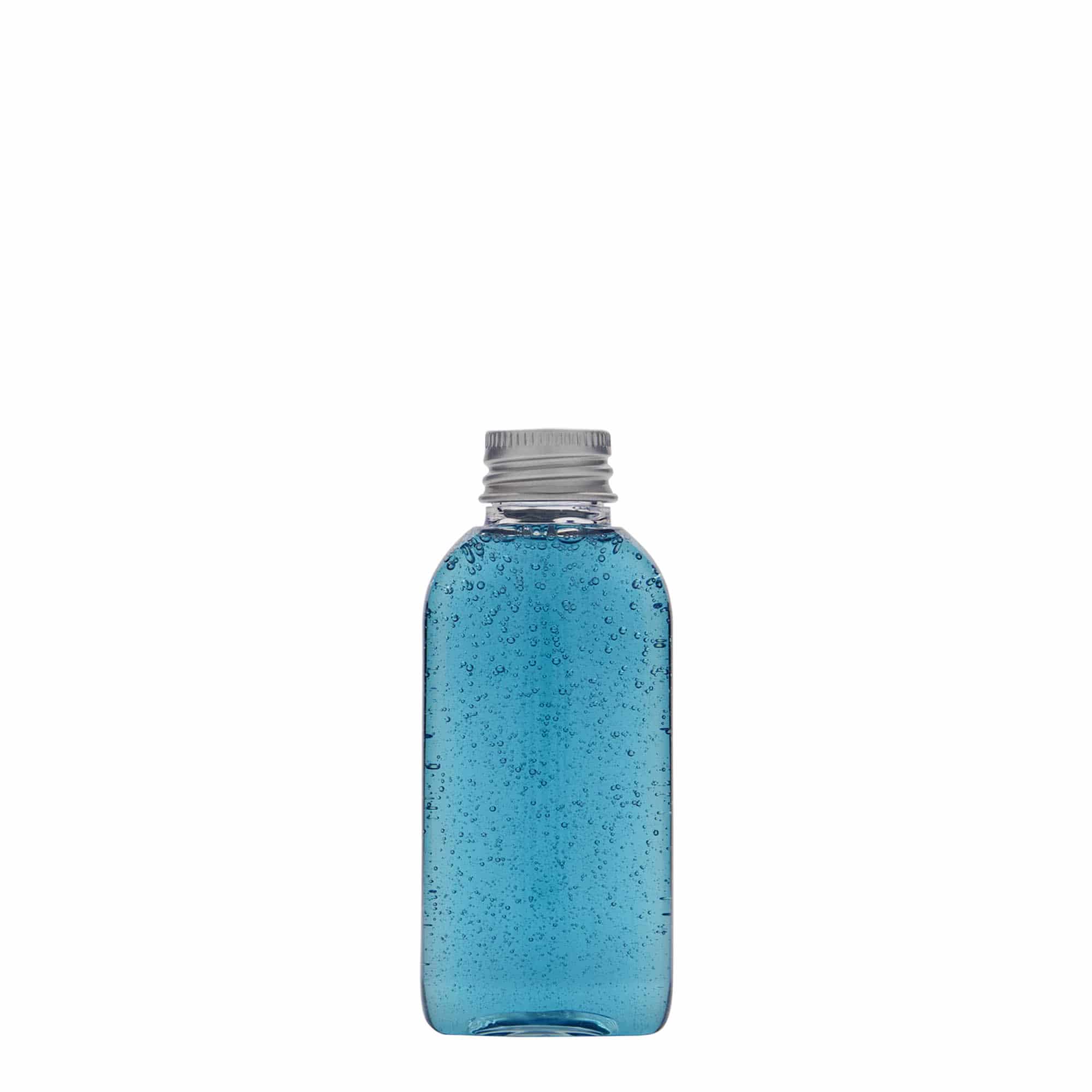 Petfles 'Iris', 50 ml, ovaal, kunststof, monding: 20/410