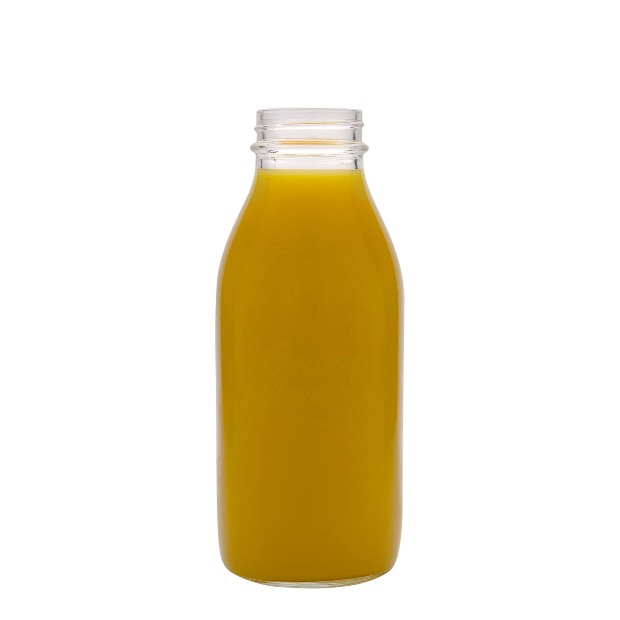 Glazen fles 'Quattro Stagioni', 1000 ml, monding: schroefsluiting Glazen fles 'Quattro Stagioni', 1000 ml, monding: schroefsluiting