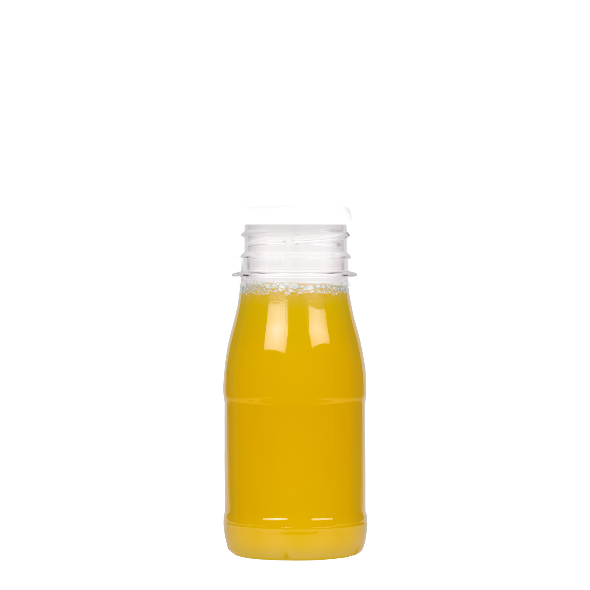 Bouteille en PET 150 ml « Milk and Juice », plastique, bouchage: 38 mm