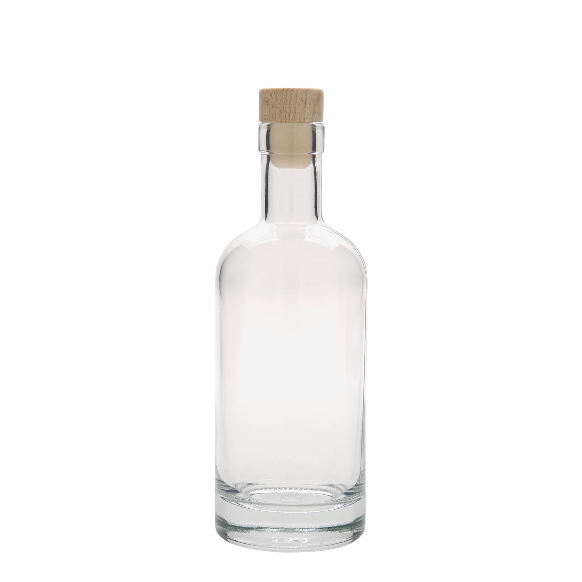 Glazen fles 'Linea Uno', 350 ml, monding: kurk Glazen fles 'Linea Uno', 350 ml, monding: kurk