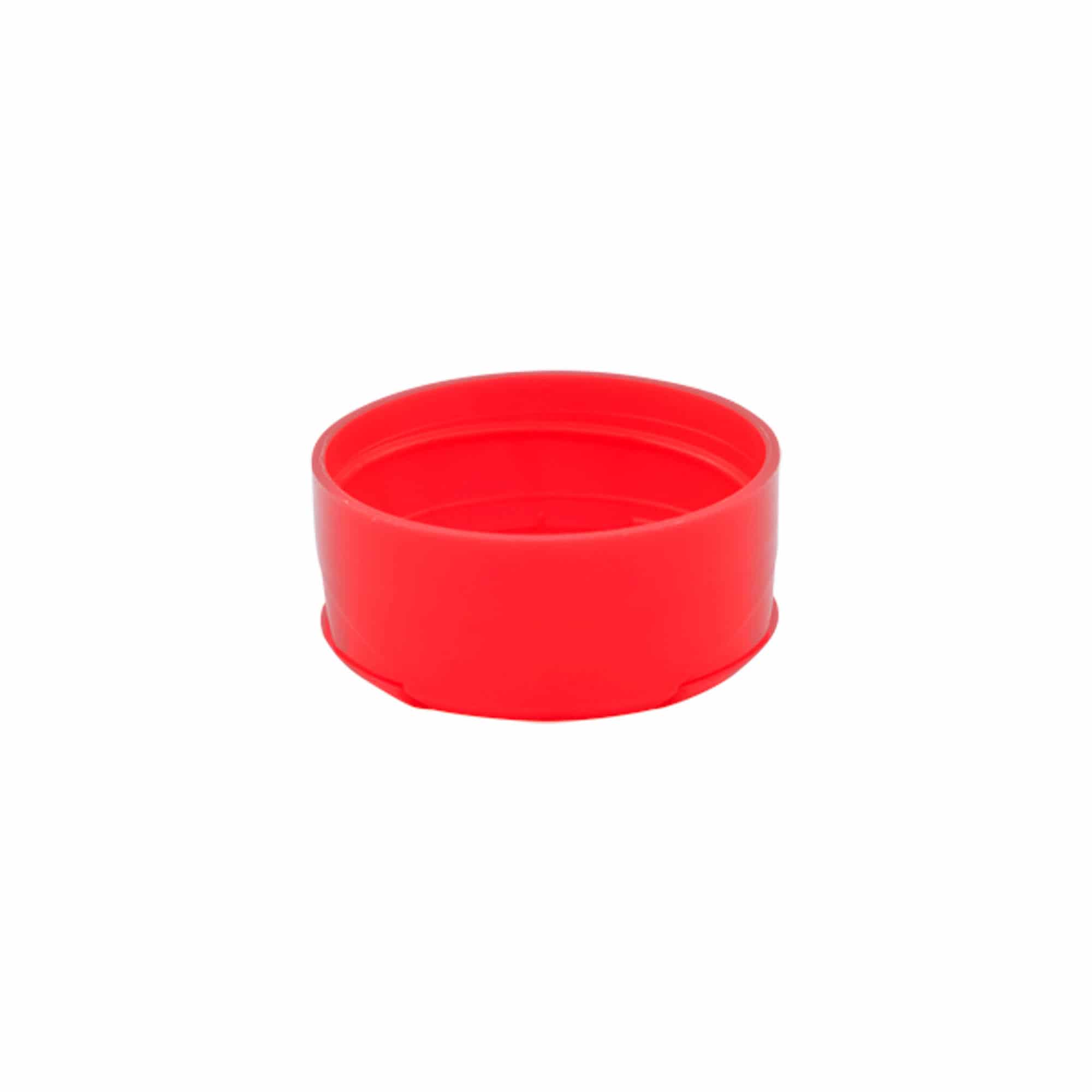 Sluiting kruidenpotje strooier, PP-kunststof, rood, voor monding: GPI 38/400