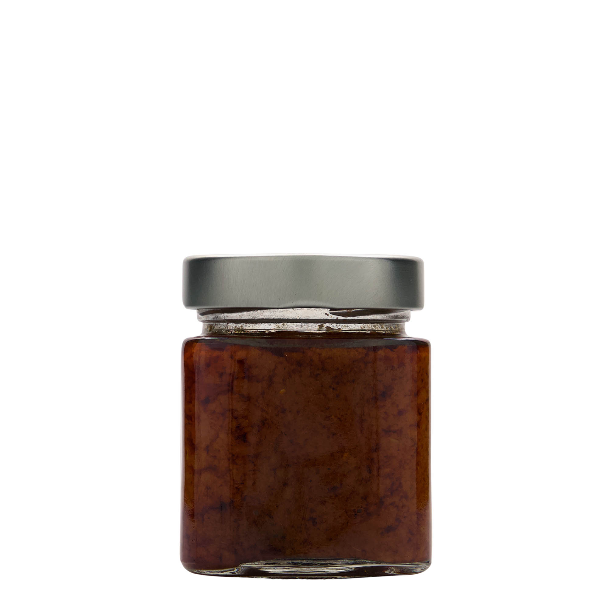 Vierkante pot 'Ikarus', 212 ml, monding: deep-twist-off (DTO 63)