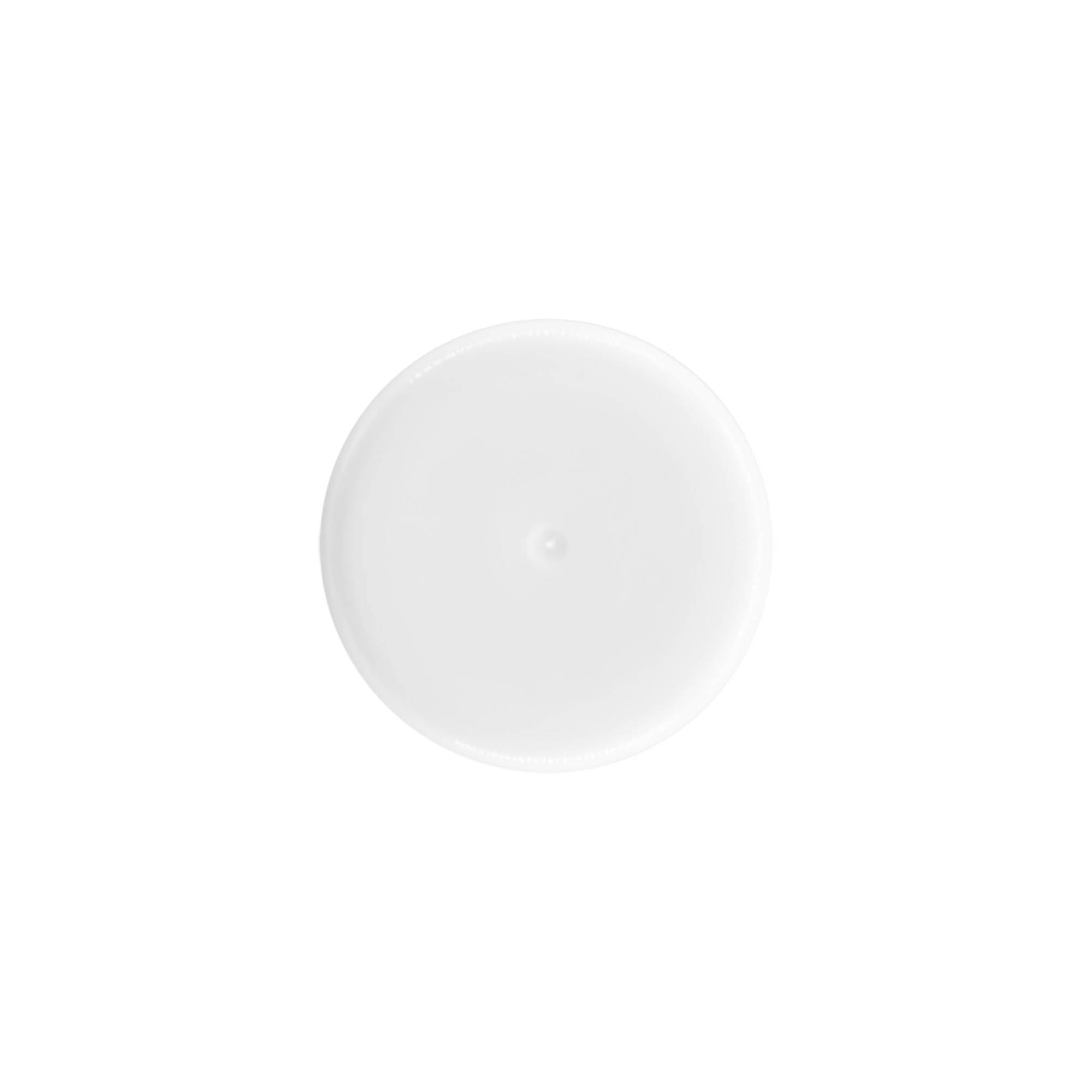 Capuchon pour flacon Roll-on 50 ml, plastique PP, blanc, pour bouchage: Bougage à vis Capuchon pour flacon Roll-on 50 ml, plastique PP, blanc, pour bouchage: Bougage à vis