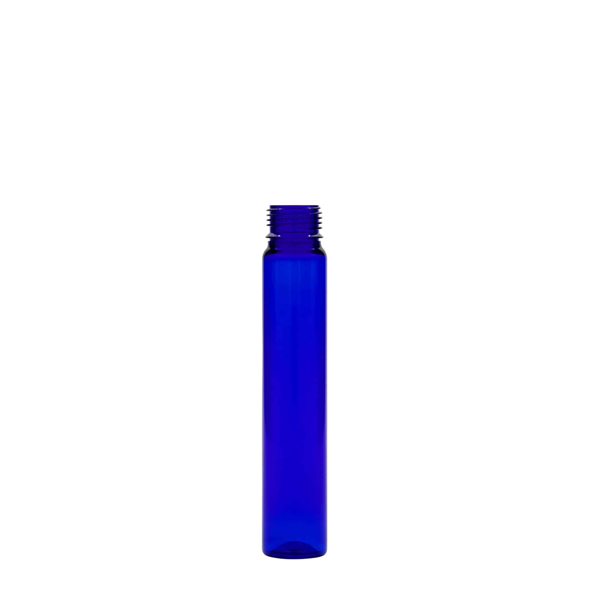 Éprouvette en PET 25 ml, plastique, bleu roi, bouchage: Bougage à vis Éprouvette en PET 25 ml, plastique, bleu roi, bouchage: Bougage à vis