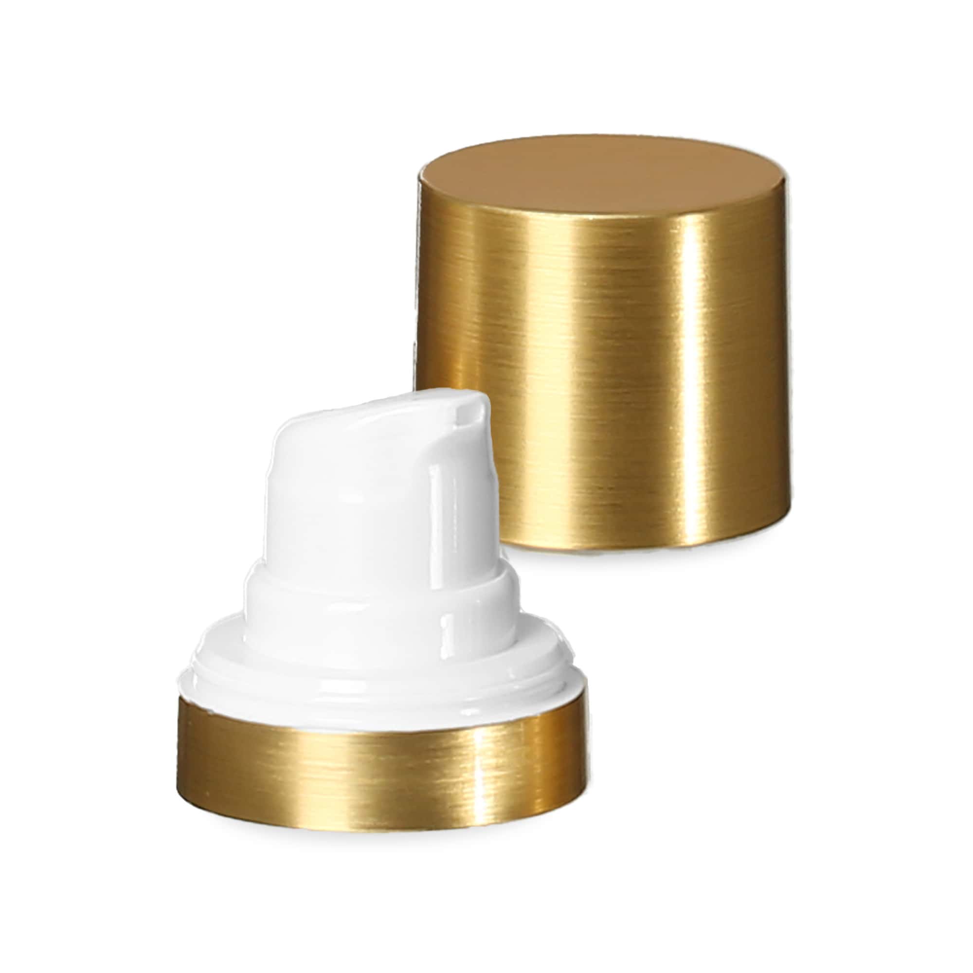 Flacon airless tête de pompe « Micro », plastique PP, blanc
