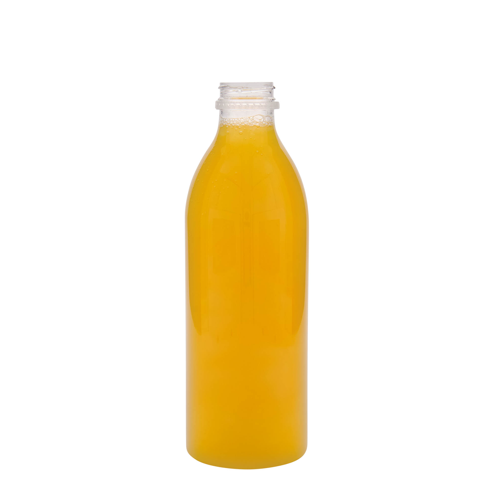 Petfles standaard, 1000 ml, kunststof, monding: 38 mm