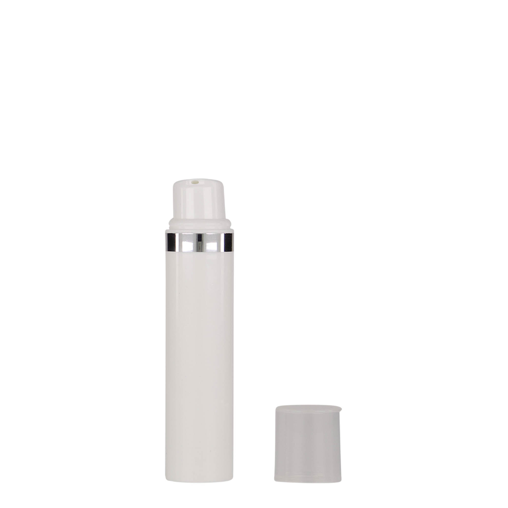 Airless Dispenser 'Nano', 15 ml, PP-kunststof, wit Airless Dispenser 'Nano', 15 ml, PP-kunststof, wit