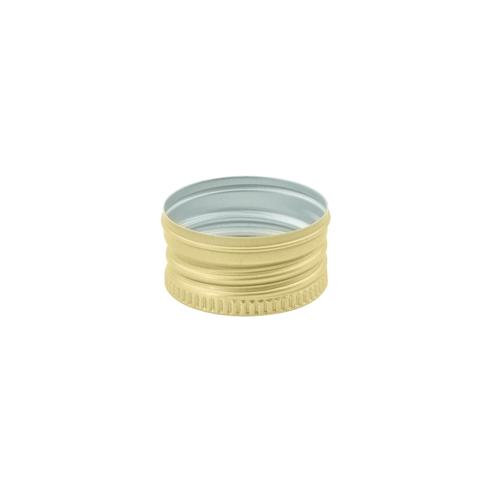Schroefsluiting, metaal, goud, voor monding: PP 31,5 Schroefsluiting, metaal, goud, voor monding: PP 31,5