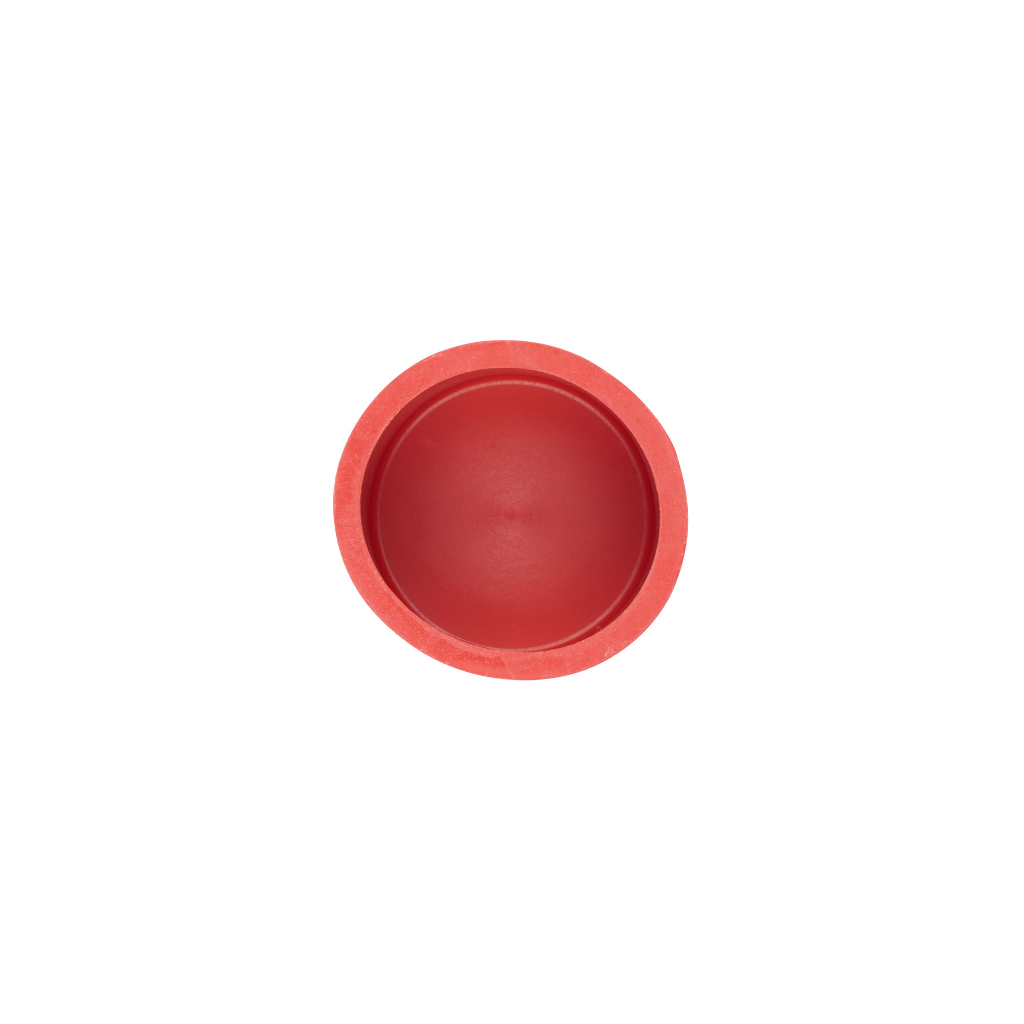 Mostkap type 2, rubber, rood