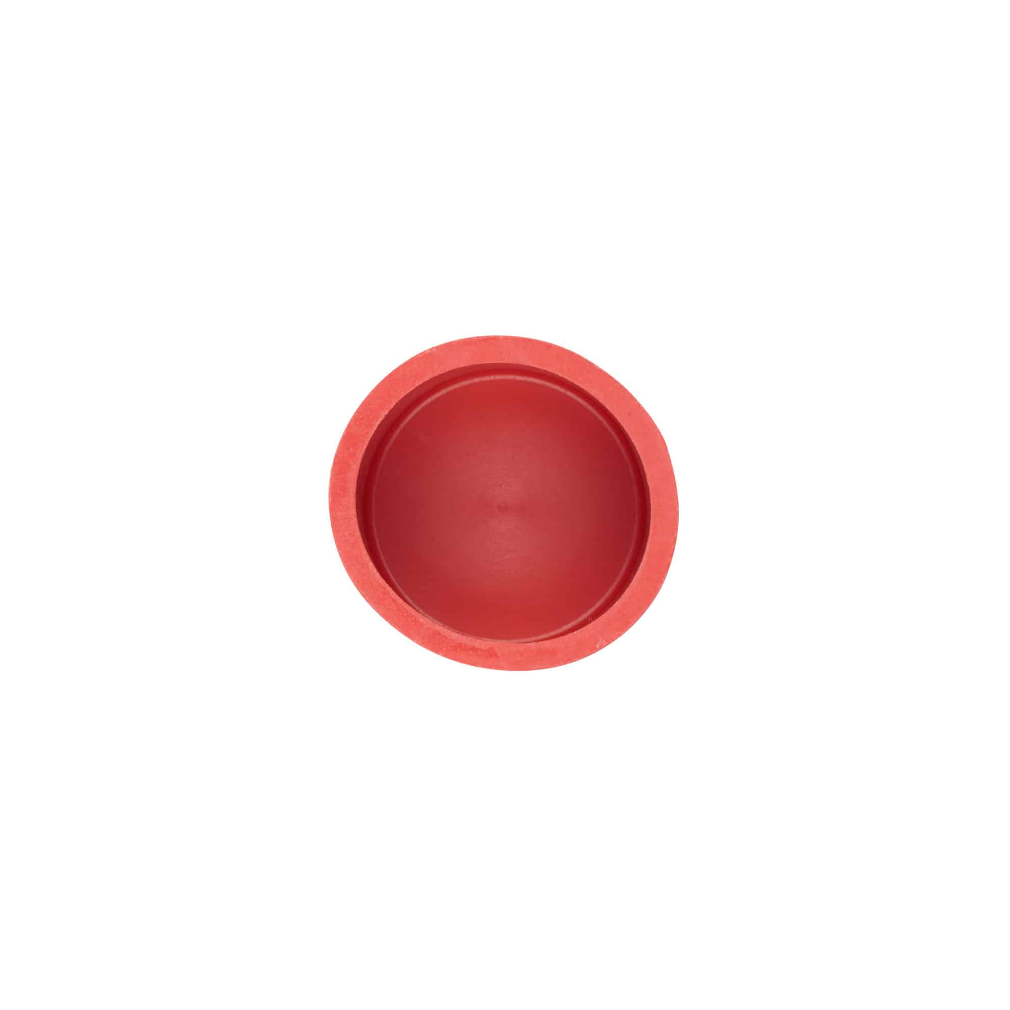 Capsule de fermentation type 2, caoutchouc, rouge