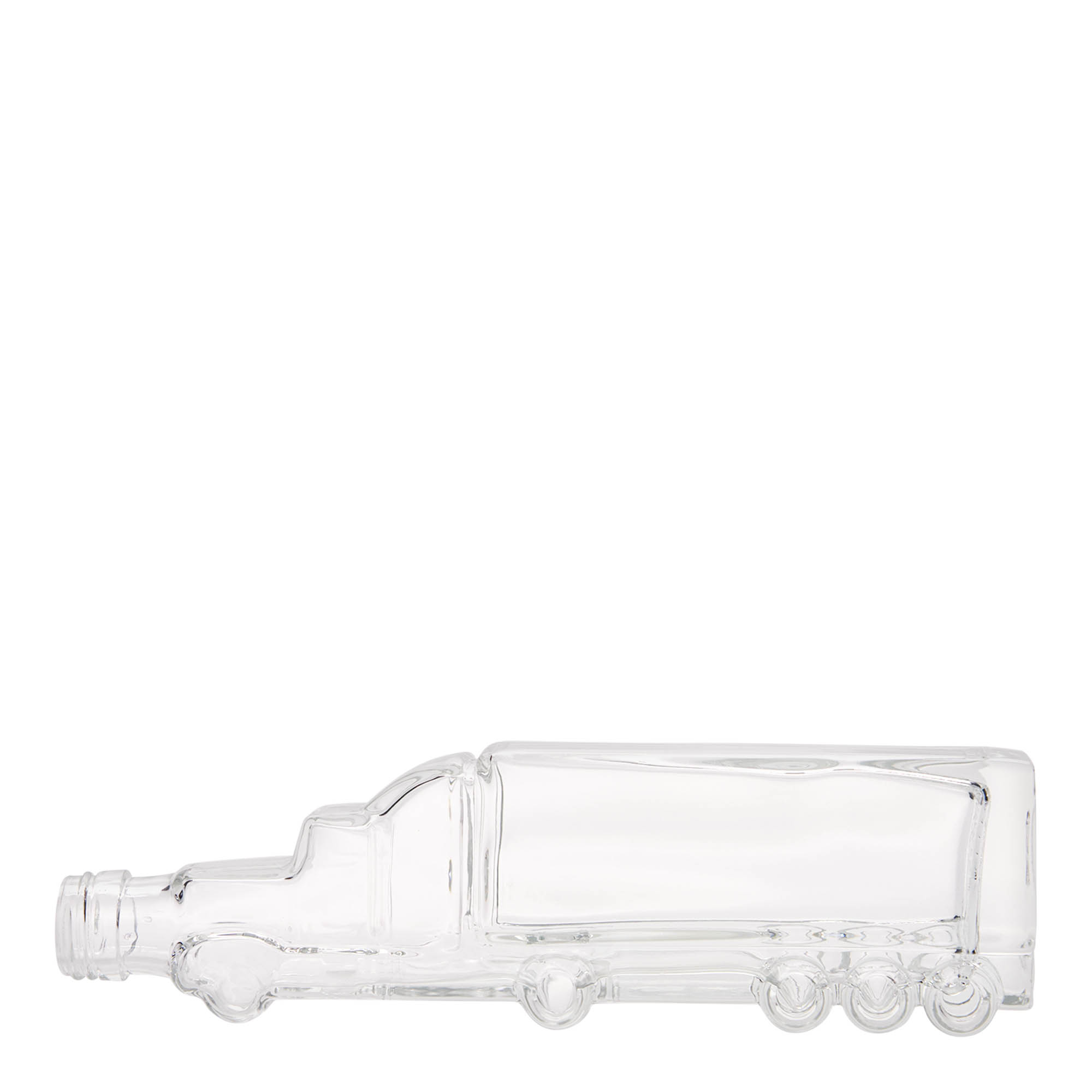 Bouteille en verre 200 ml 'Camion', bouchage: PP 25