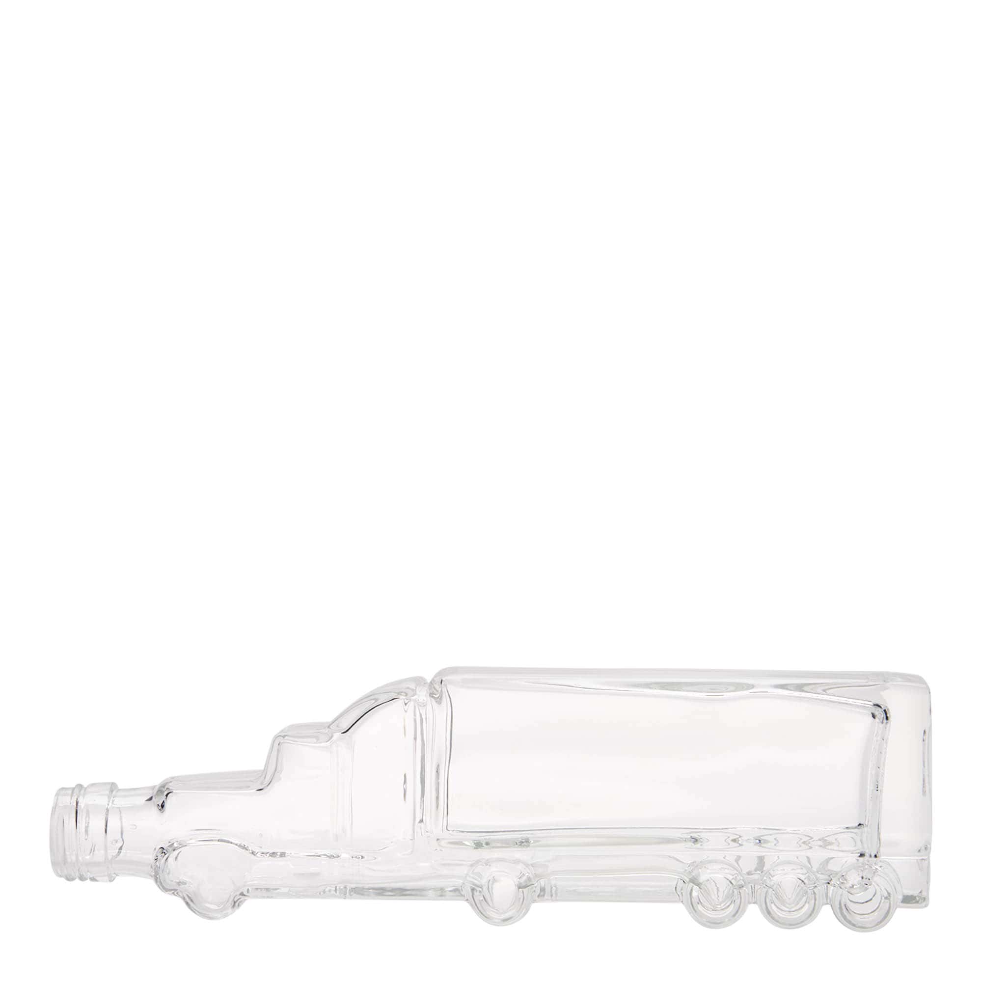 Bouteille en verre 200 ml 'Camion', bouchage: PP 25