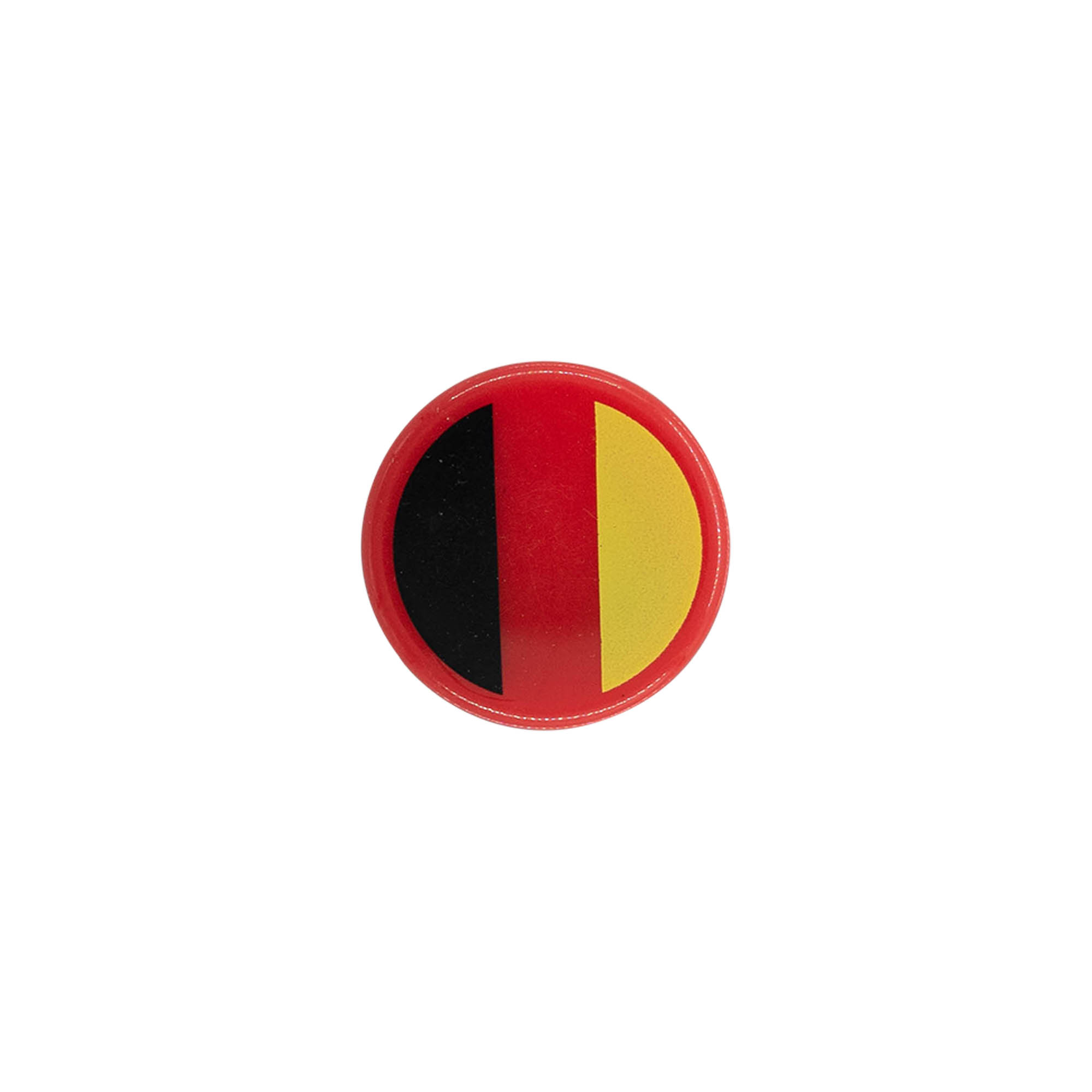 Dopkurk 'Duitsland', 19 mm, kunststof, meerkleurig, voor monding: kurk Dopkurk 'Duitsland', 19 mm, kunststof, meerkleurig, voor monding: kurk