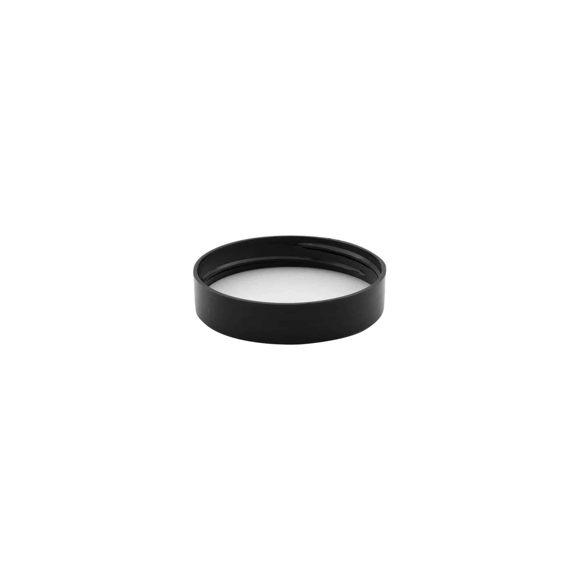 Bougage à vis, plastique PP, noir, pour bouchage: 48/400