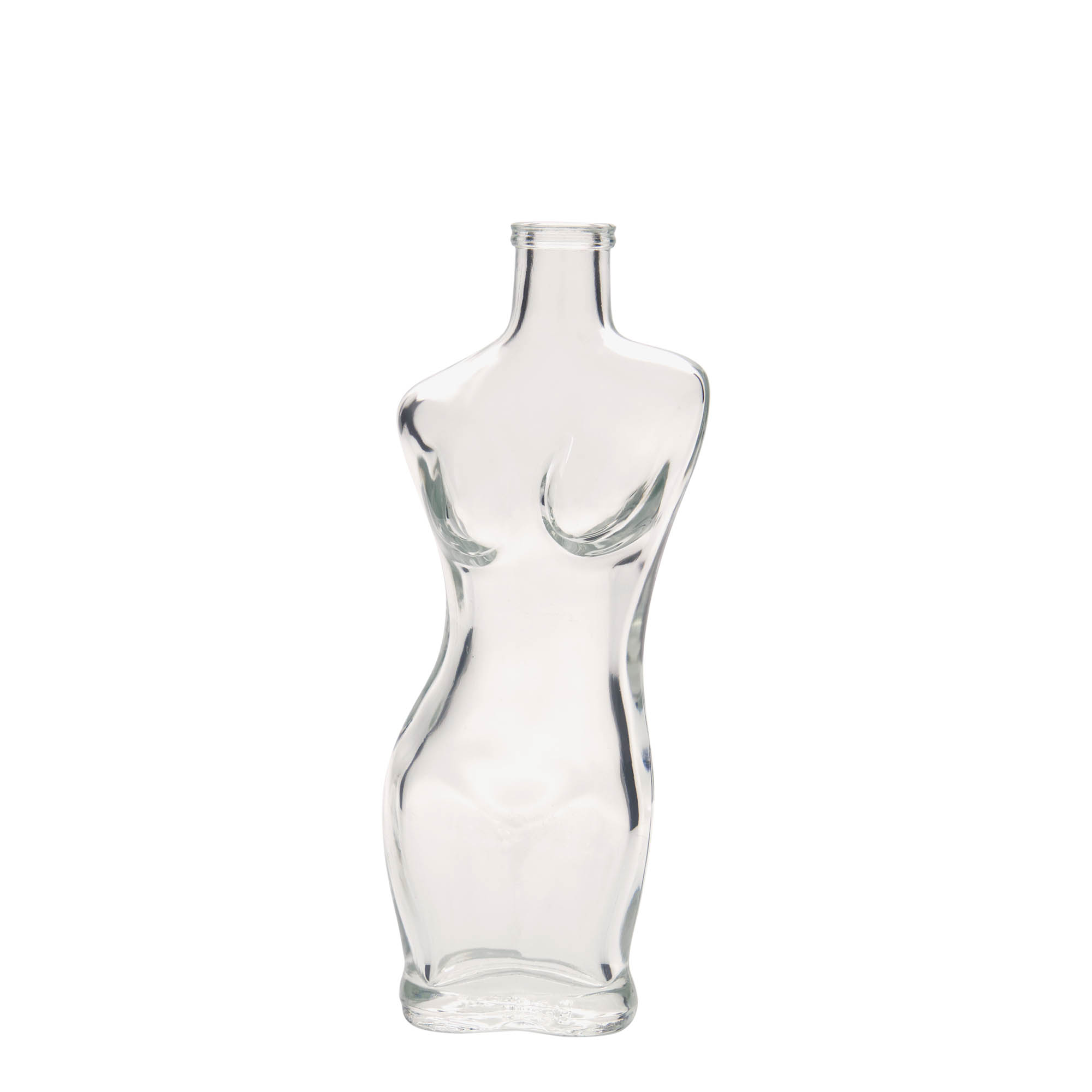 Glazen fles 'Eva', 200 ml, monding: kurk