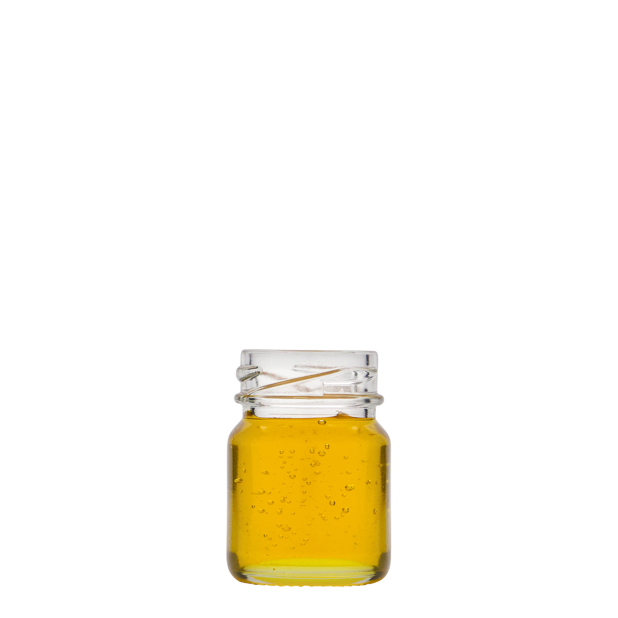 Bocal cylindrique haut 45 ml, bouchage: Twist-Off (TO 38)