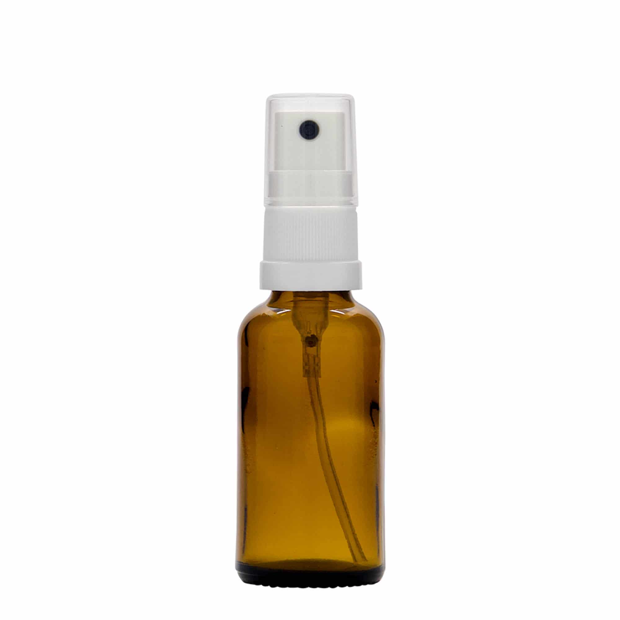 Sprayfles medicijn, 30 ml, glas, bruin, monding: DIN 18 Sprayfles medicijn, 30 ml, glas, bruin, monding: DIN 18