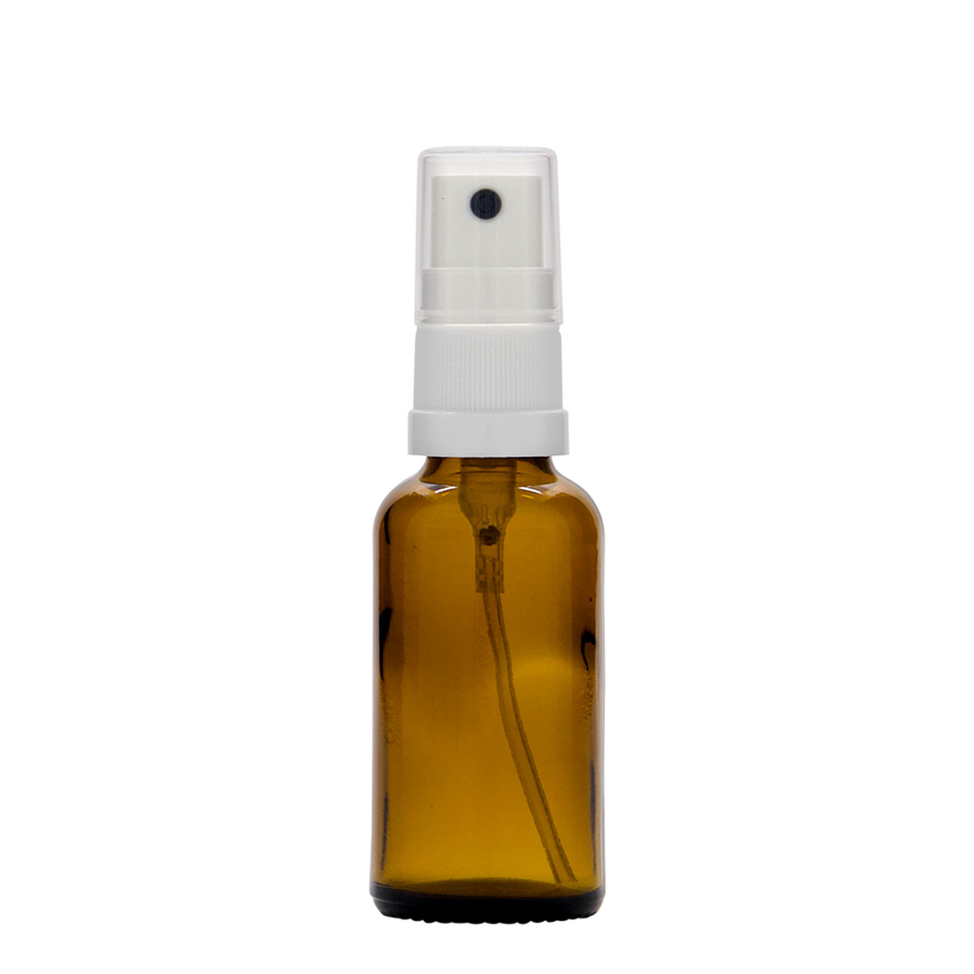 Sprayfles medicijn, 30 ml, glas, bruin, monding: DIN 18 Sprayfles medicijn, 30 ml, glas, bruin, monding: DIN 18